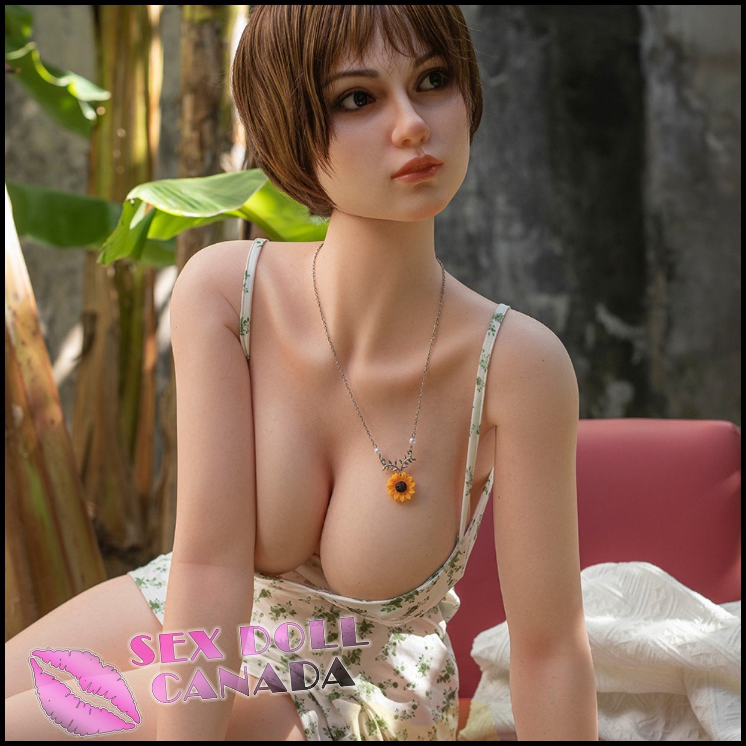 IRONTECH Realistic Sex Doll Western American Huge Tits Boobs Brunette Hair