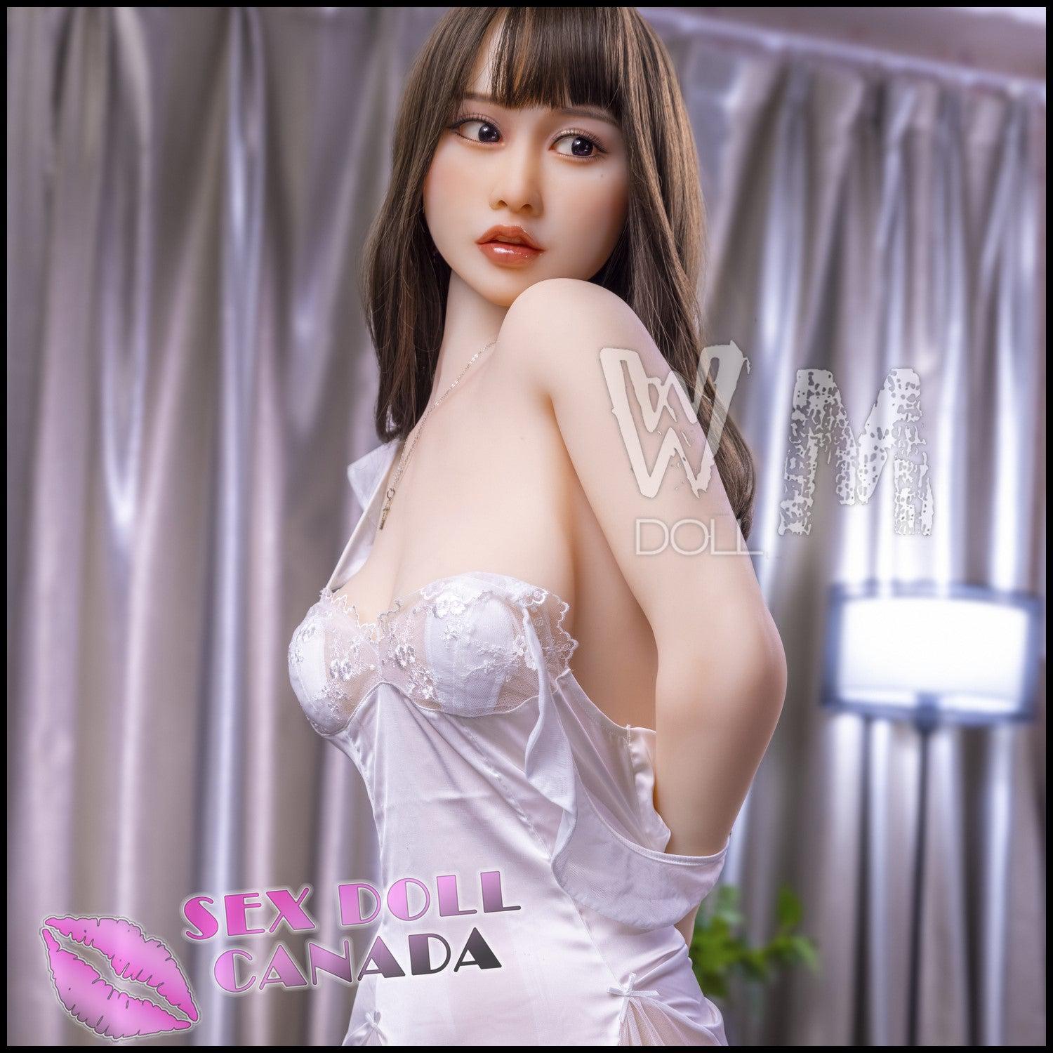 WM Doll Realistic Sex Doll Curvy Full Body Brunette Hair Asian Japanese Chinese