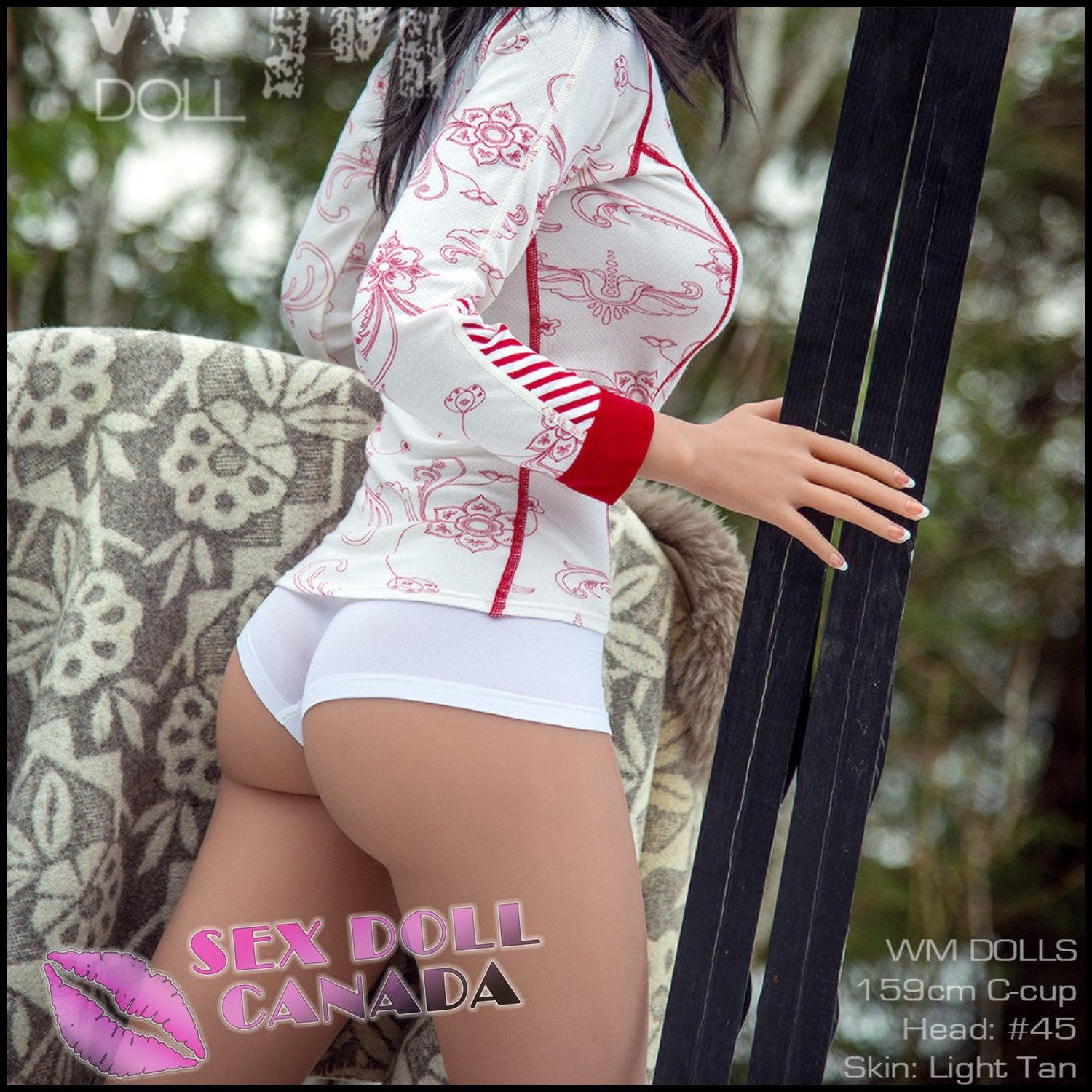 WM Doll Realistic Sex Doll Curvy Full Body Big Tits Breasts Black Hair