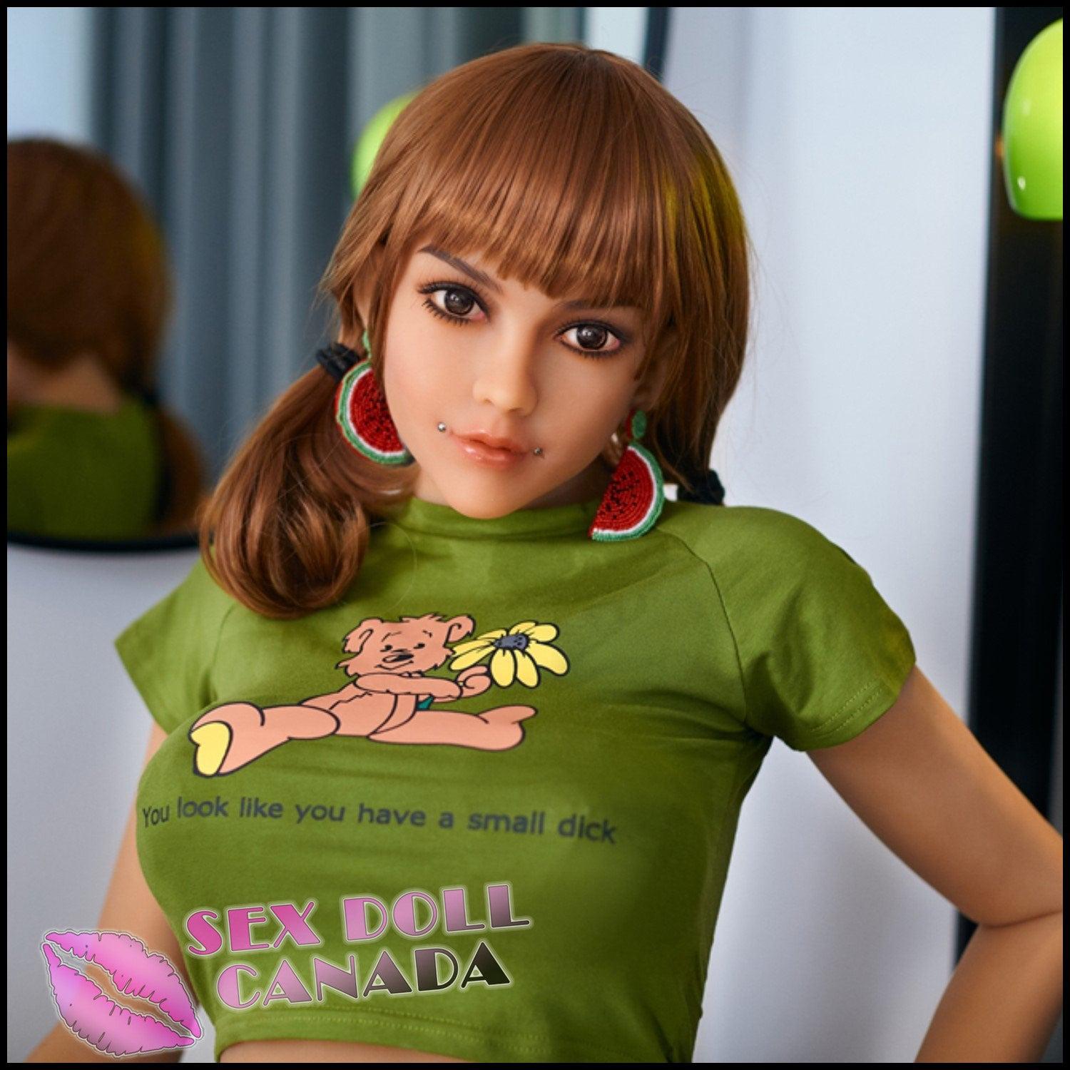 IRONTECH Realistic Sex Doll Fit  Athletic Brunette Hair Western  American