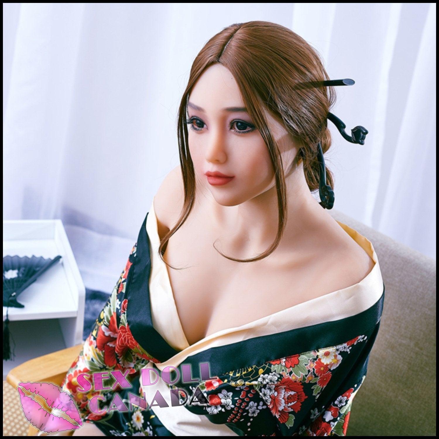 IRONTECH Realistic Sex Doll Brunette Hair Big Tits  Breasts Thick Thighs