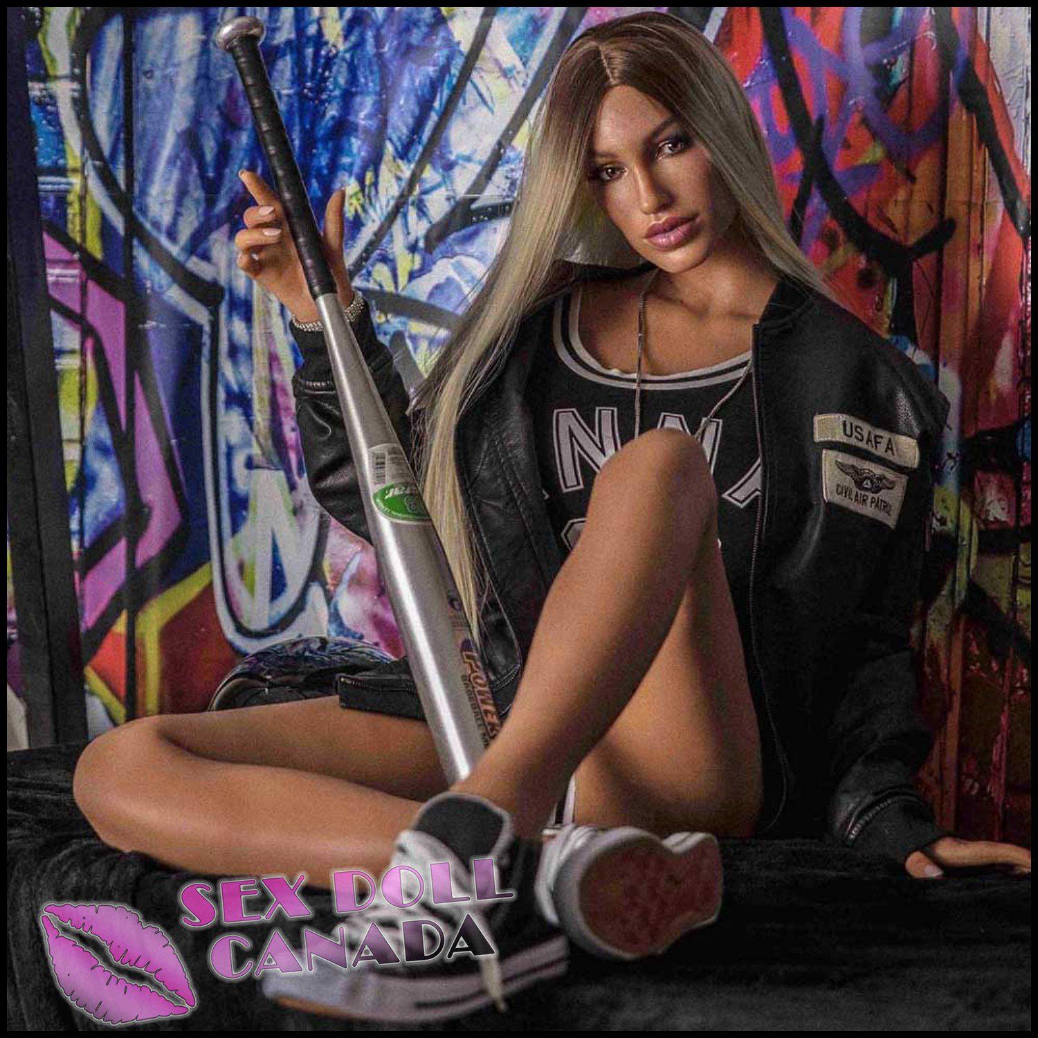 Sino-Doll Realistic Sex Doll Huge Tits  Boobs Fit  Athletic Blonde Hair