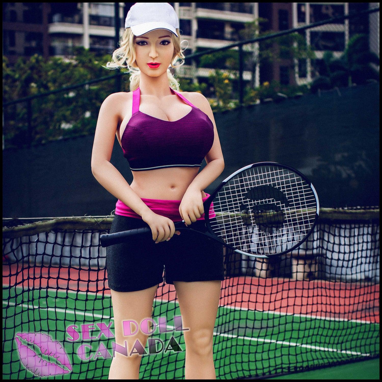 Climax Realistic Sex Doll Western American Blonde Hair Huge Tits Boobs