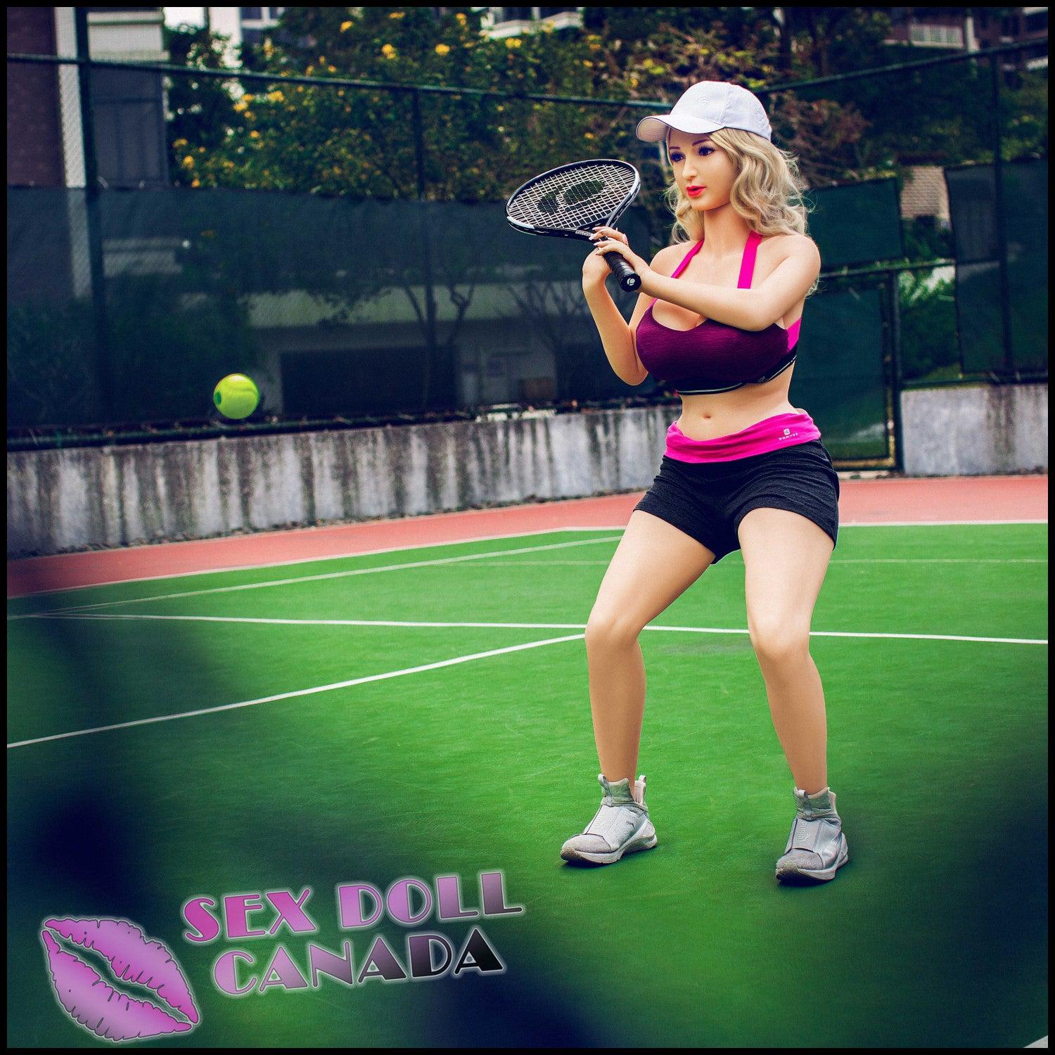 Climax Realistic Sex Doll Blonde Hair Curvy Full Body Western American