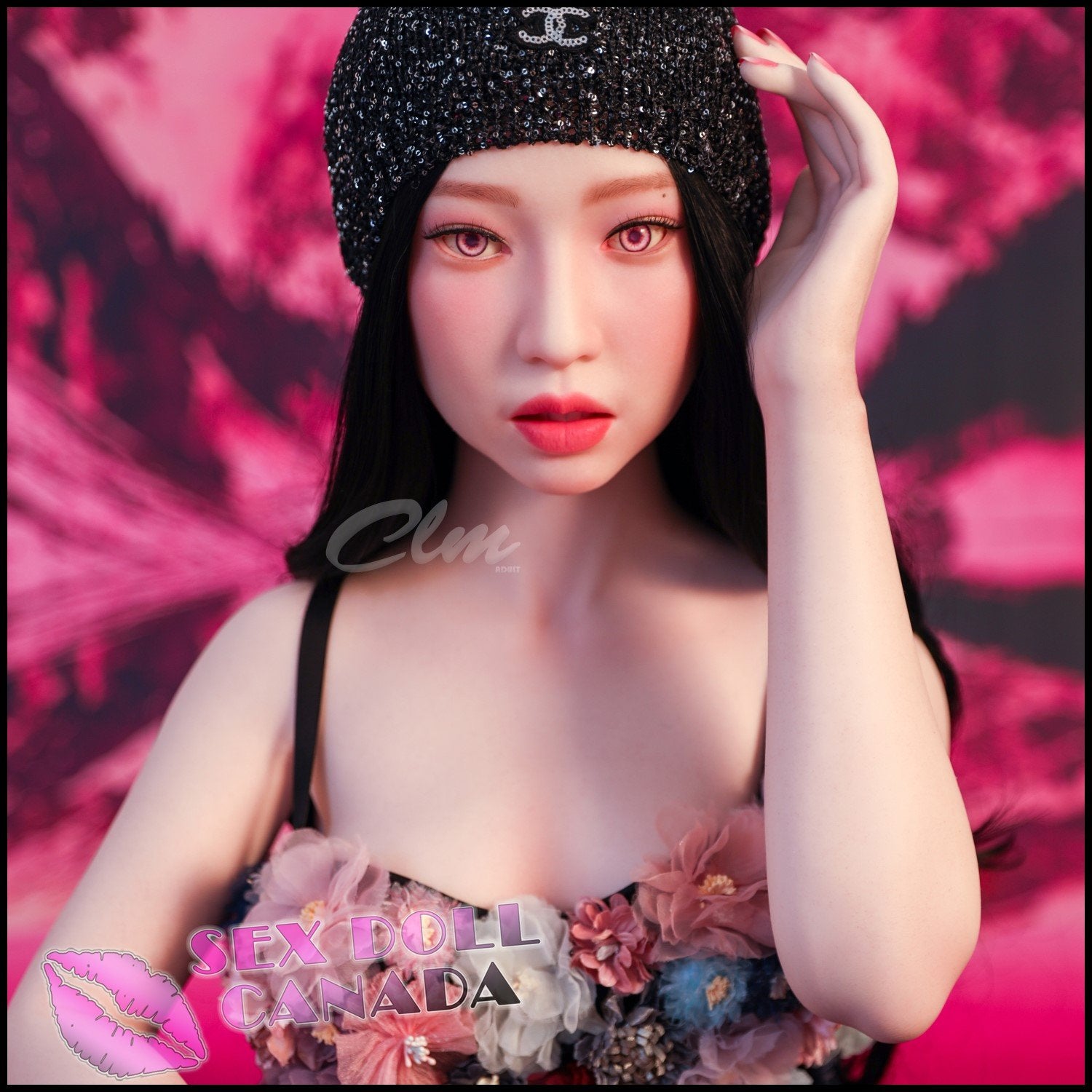 Climax Realistic Sex Doll Black Hair Big Ass Butt Curvy Full Body