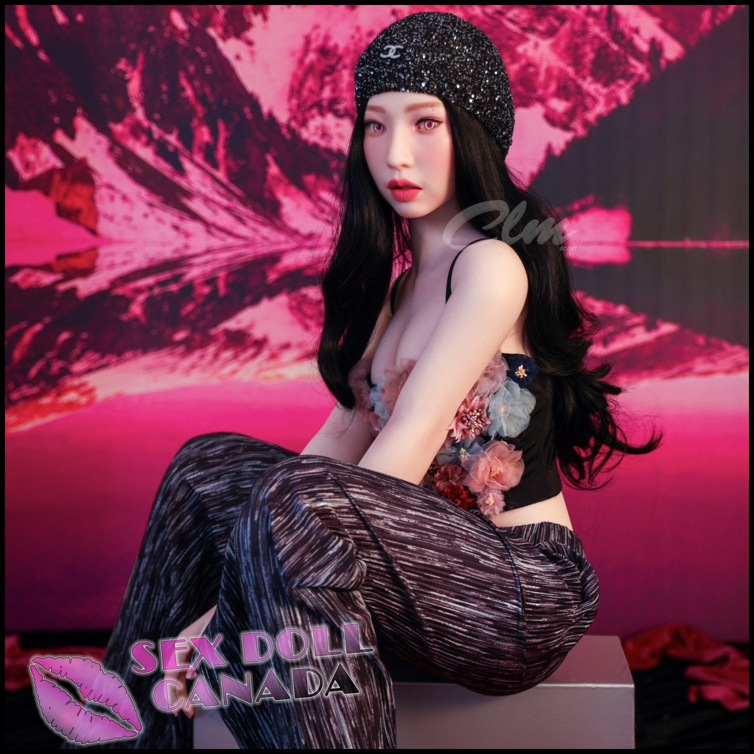 Climax Realistic Sex Doll Black Hair Asian Japanese Chinese Curvy Full Body