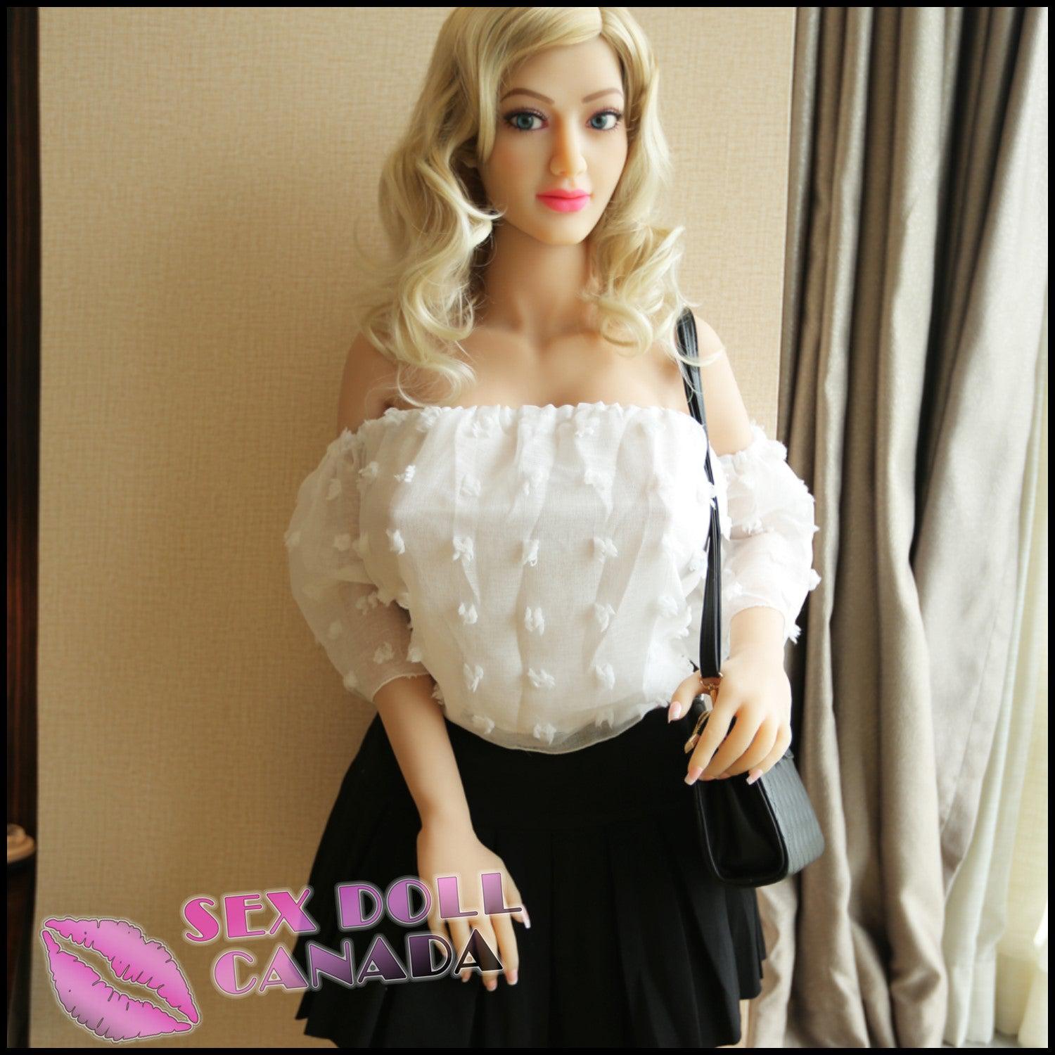 Climax Realistic Sex Doll Blonde Hair Curvy Full Body Western American