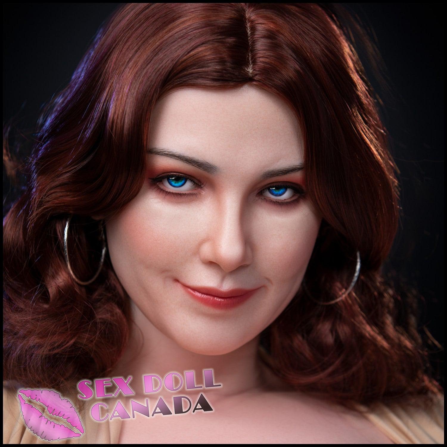 IRONTECH Realistic Sex Doll Red Head BBW Chubby Fat Western American