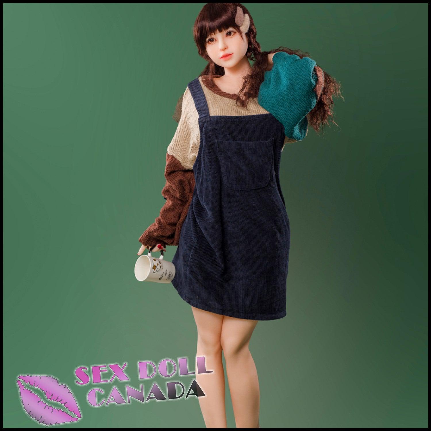 IRONTECH Realistic Sex Doll Brunette Hair Curvy Full Body Big Ass Butt