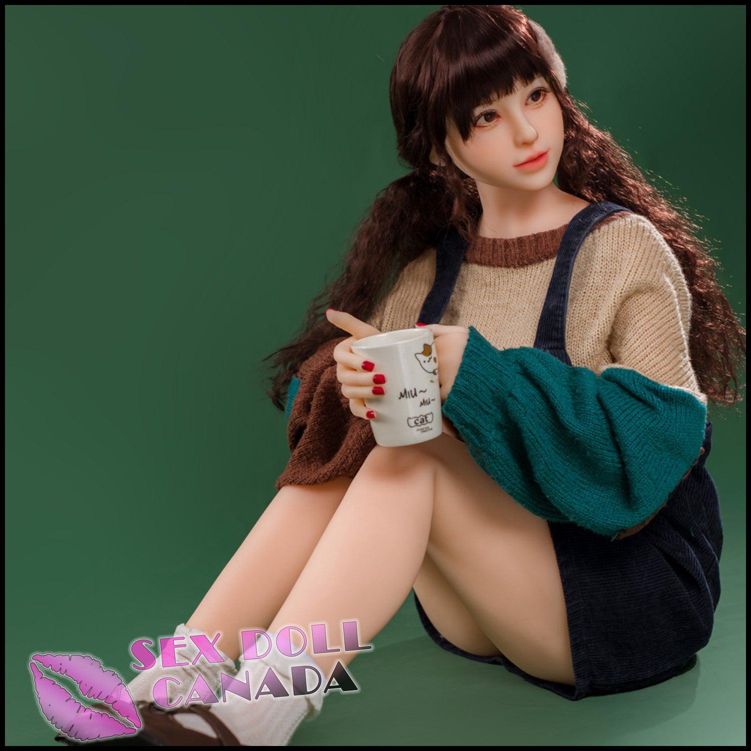 IRONTECH Realistic Sex Doll Asian Japanese Chinese Brunette Hair Big Ass Butt