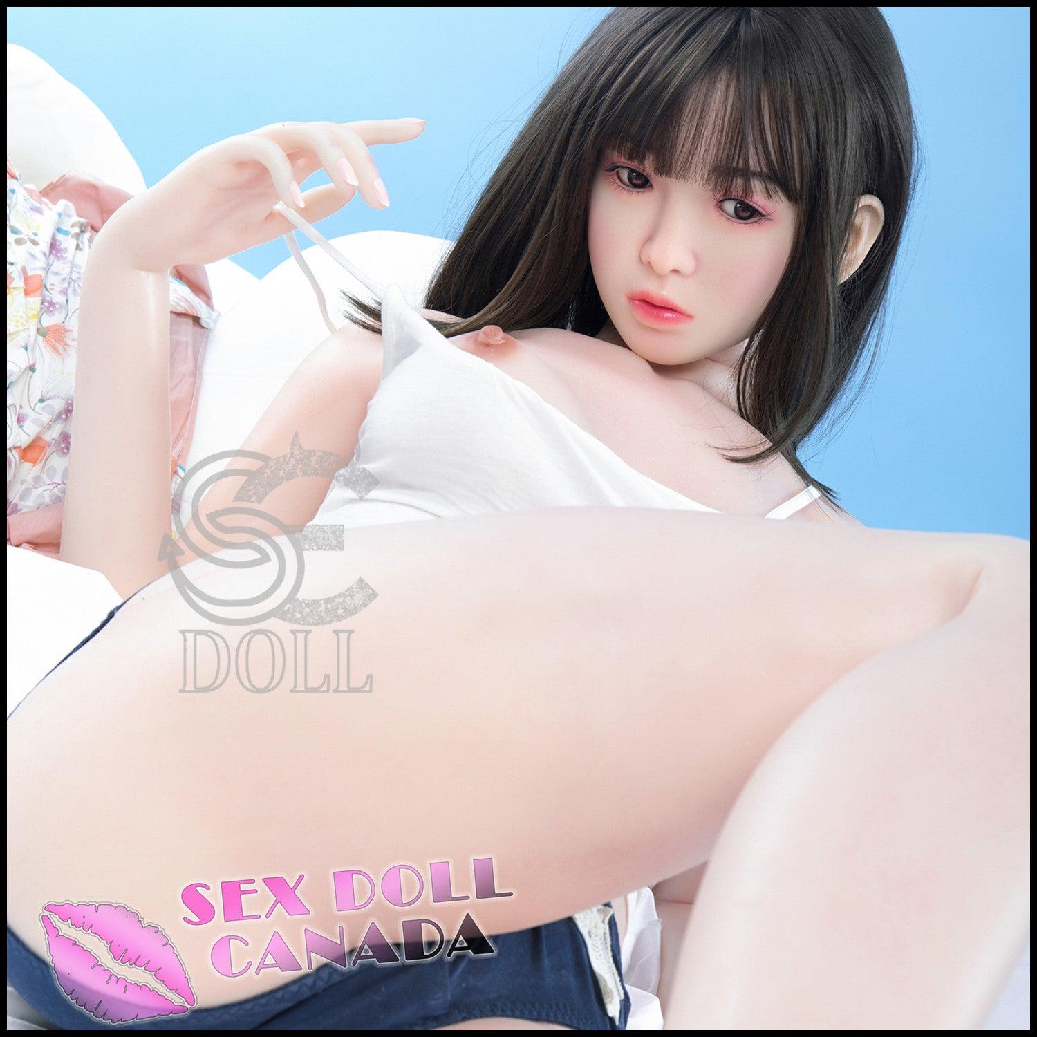 SE DOLL Realistic Sex Doll Black Hair Fit Athletic Asian Japanese Chinese