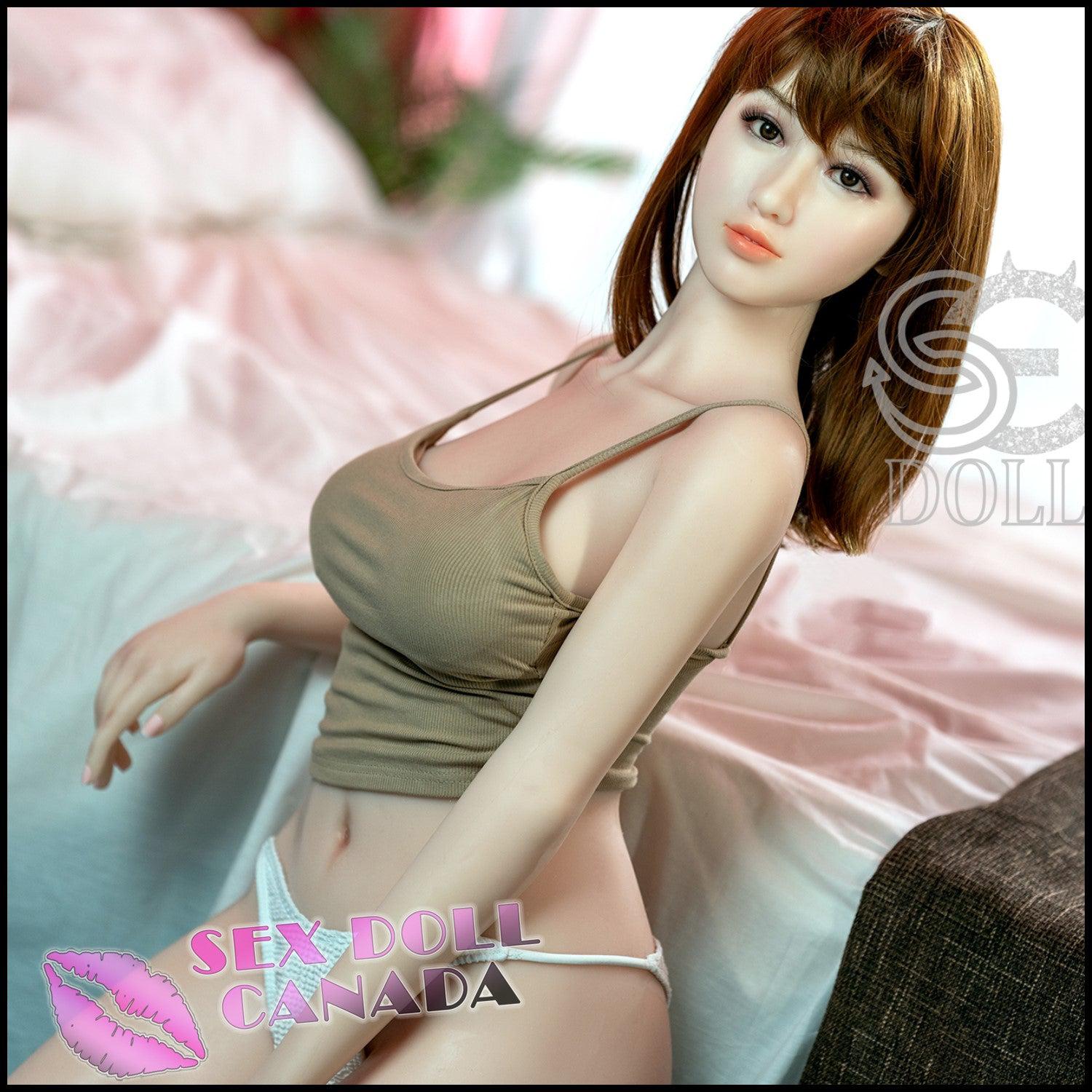 SE DOLL Realistic Sex Doll Fit Athletic Brunette Hair Thick Thighs