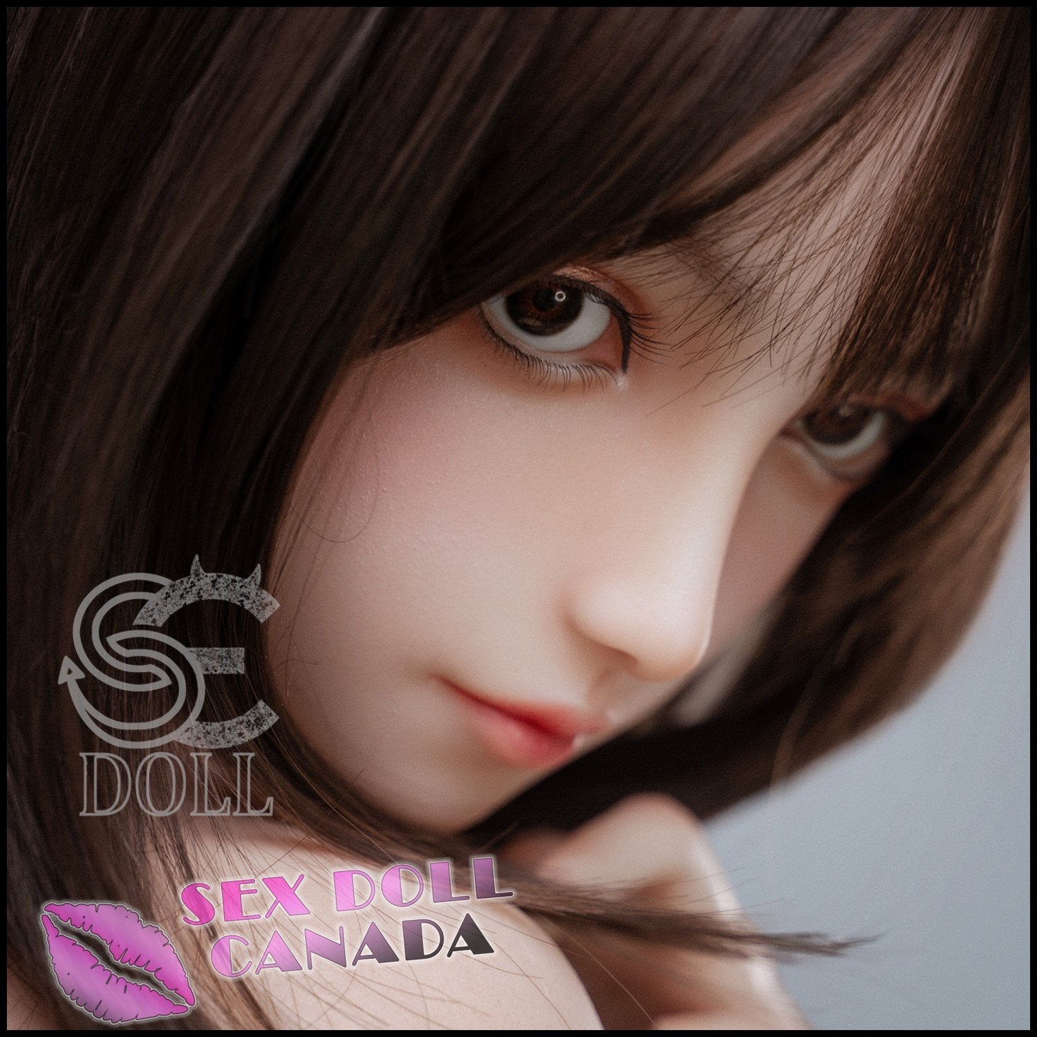 SE DOLL Realistic Sex Doll Brunette Hair Big Tits Breasts Asian Japanese Chinese