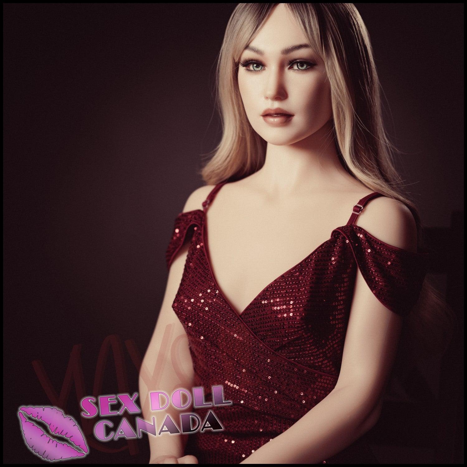 Sino-Doll Realistic Sex Doll Western American Big Tits Breasts Blonde Hair