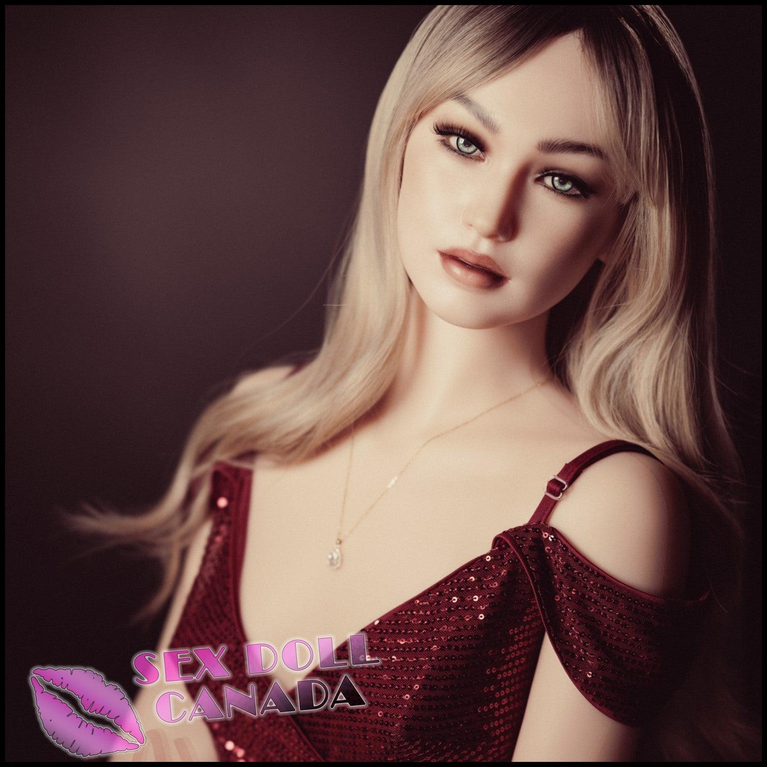 Sino-Doll Realistic Sex Doll Big Tits Breasts Blonde Hair Western American