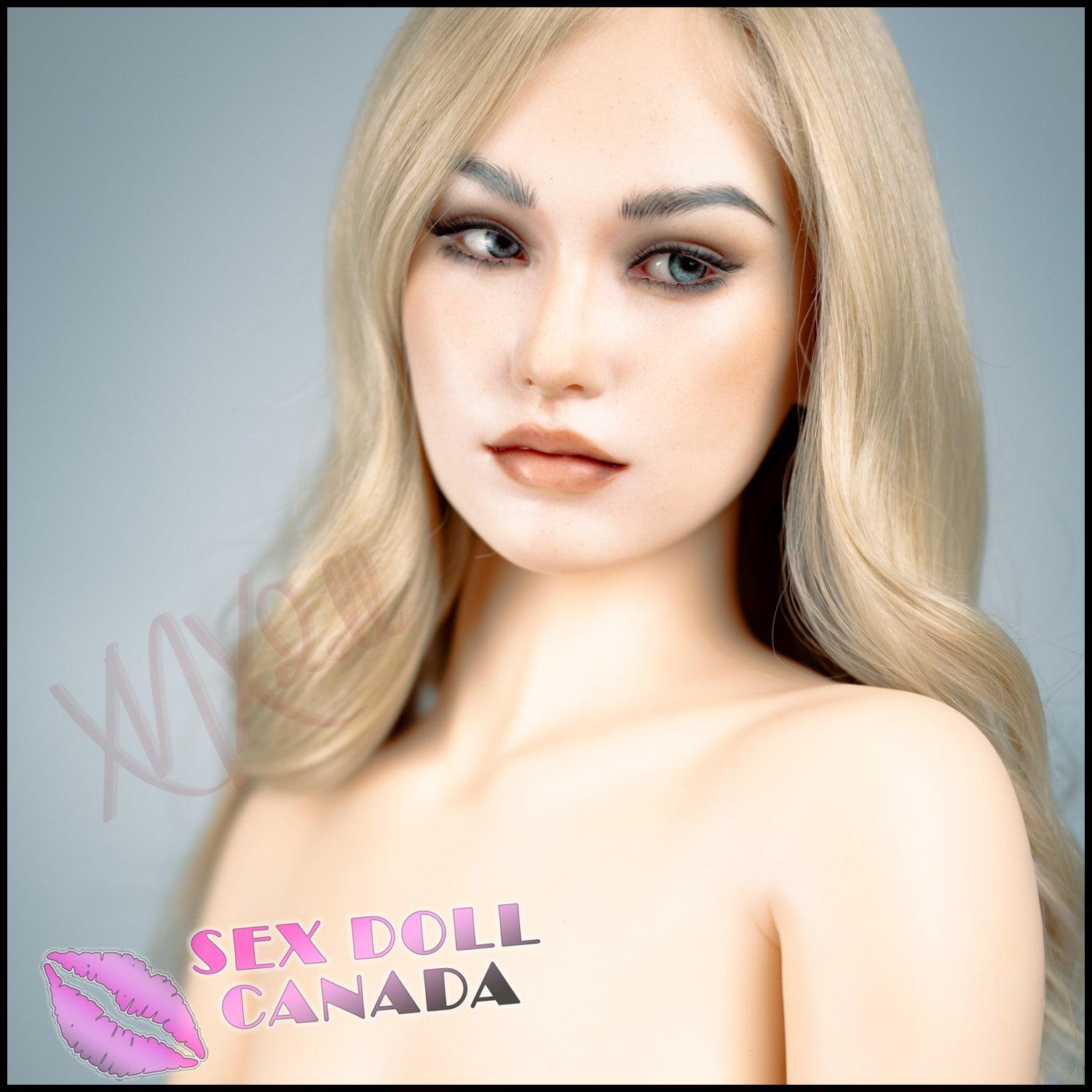 Sino-Doll Realistic Sex Doll Blonde Hair Big Tits Breasts Western American