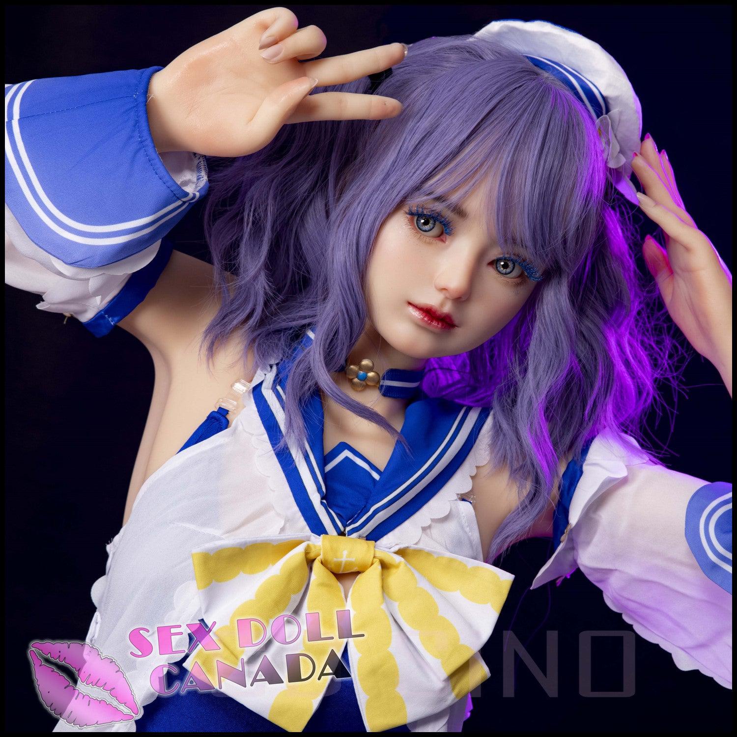 Sino-Doll Realistic Sex Doll Cartoon Hentai Anime Cartoon Hentai Anime Pink Purple Hair