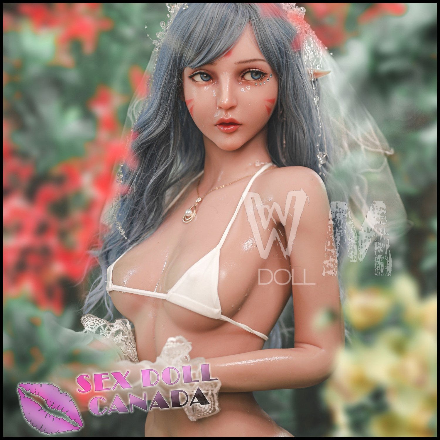 WM Doll Realistic Sex Doll Curvy Full Body Elf Fantasy Cosplay Small Waist