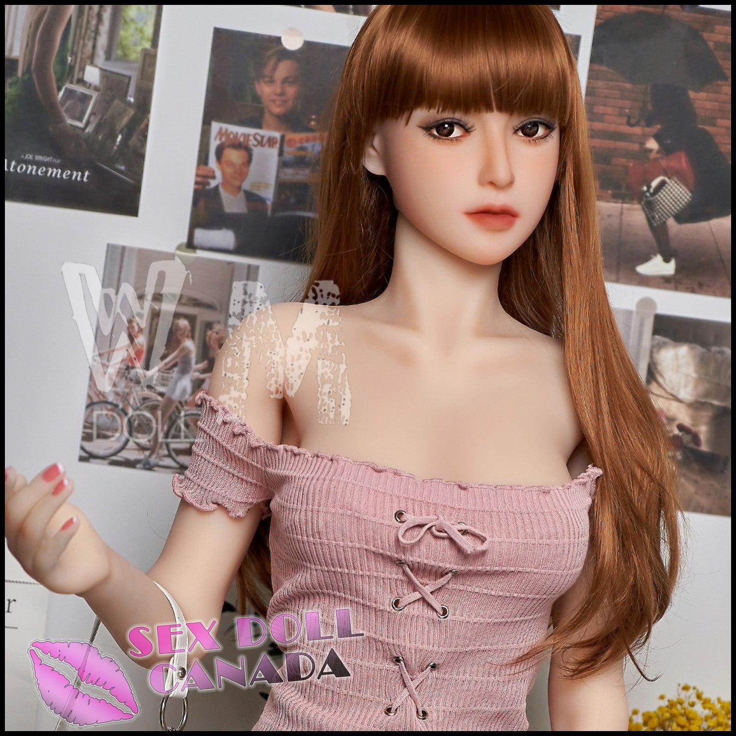 WM Doll Realistic Sex Doll Curvy Full Body Red Head Big Tits Breasts