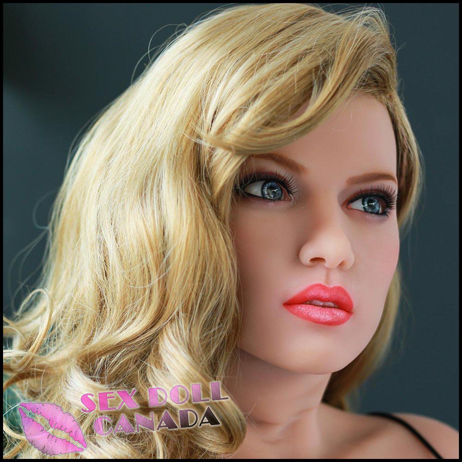 6YE Realistic Sex Doll Big Thick Thighs Blonde Hair Muscular  Rough
