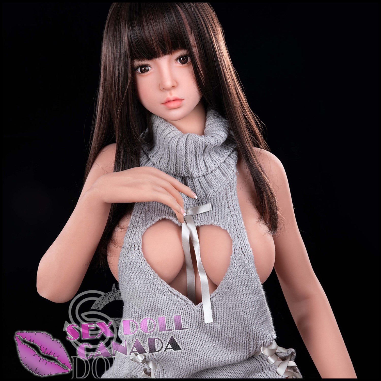 SE DOLL Realistic Sex Doll Black Hair Small Waist Asian Japanese Chinese