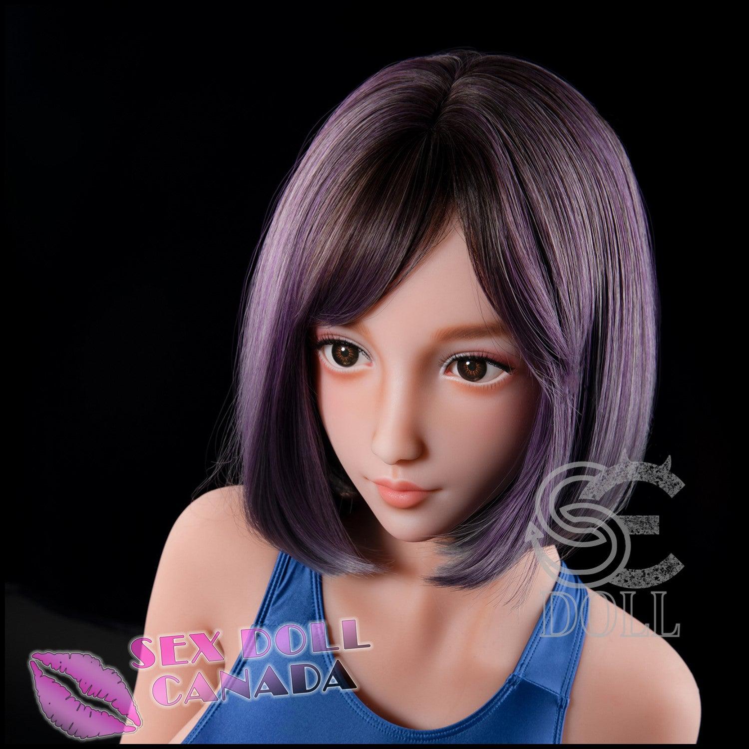 SE DOLL Realistic Sex Doll Asian Japanese Chinese Big Tits Breasts Pink Purple Hair