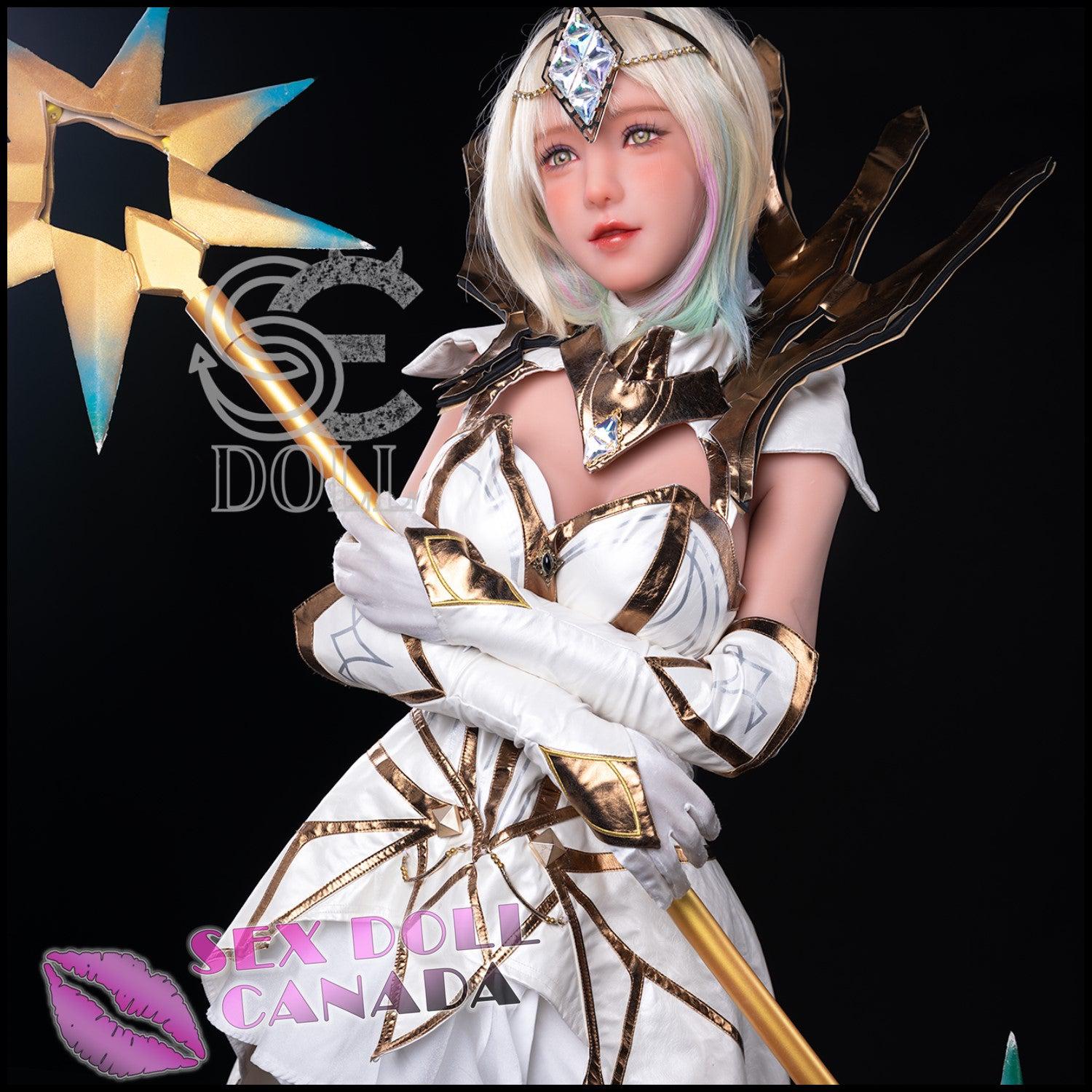 SE DOLL Realistic Sex Doll Asian Japanese Chinese Blonde Hair Elf Fantasy Cosplay