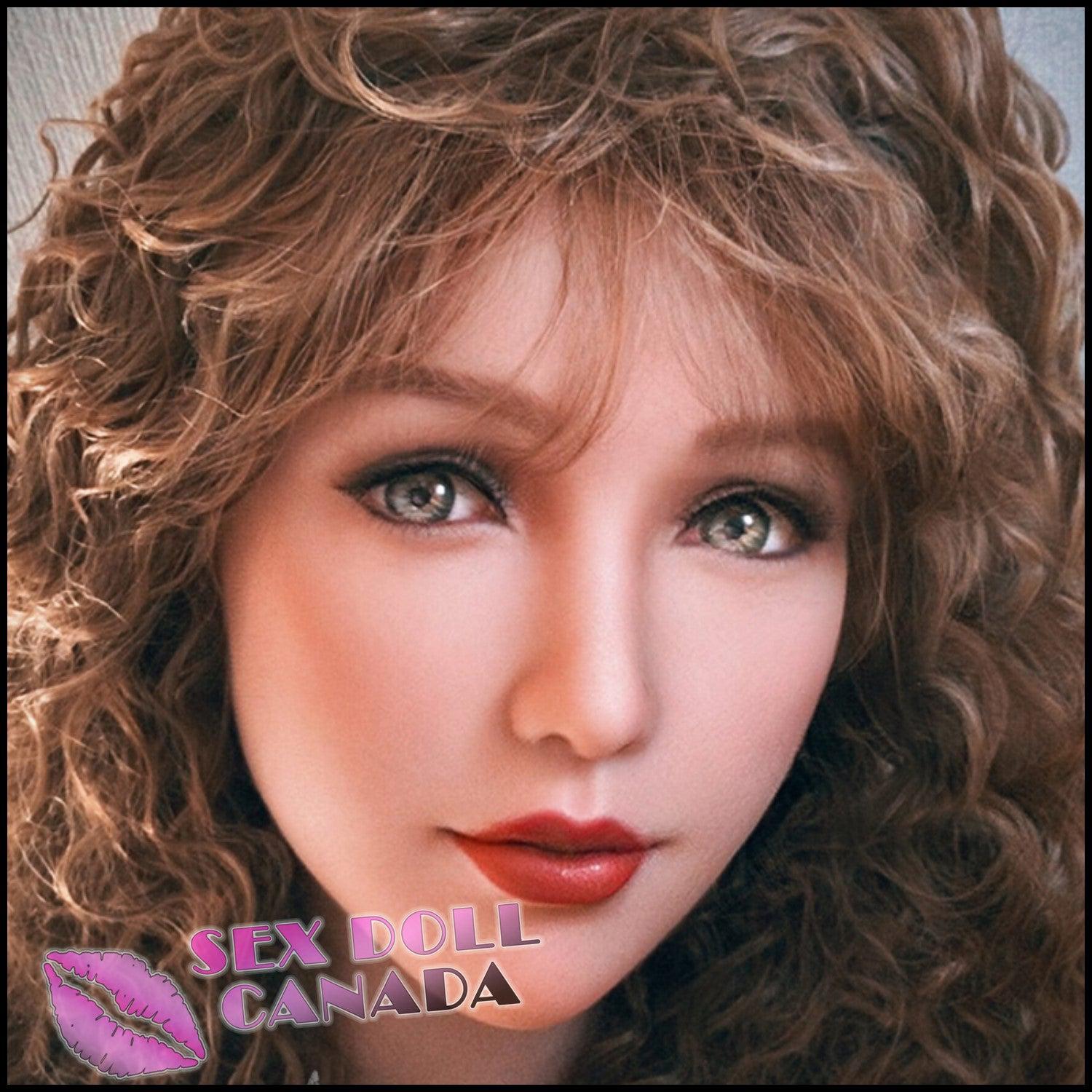 SE DOLL Realistic Sex Doll Curvy Full Body Brunette Hair Western American