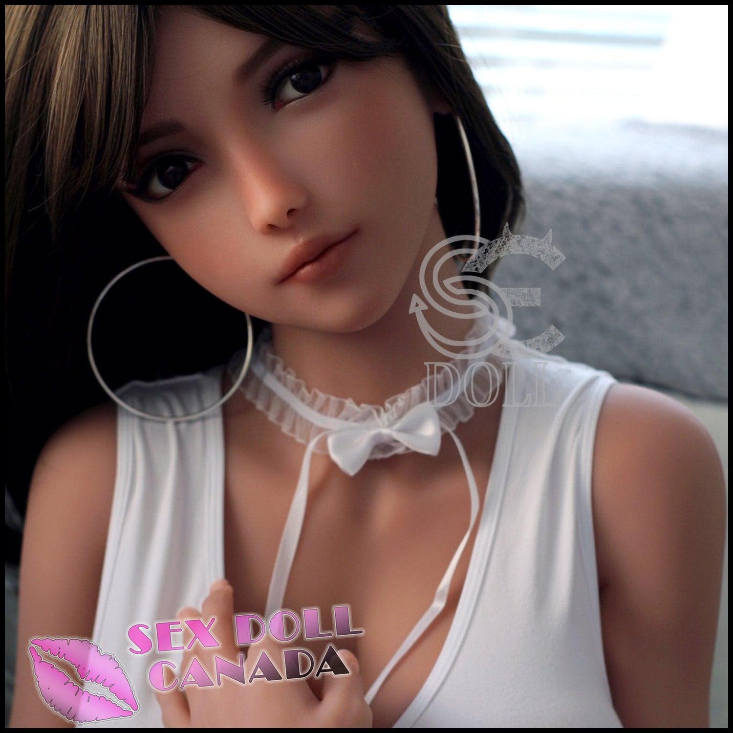 SE DOLL Realistic Sex Doll Brunette Hair Big Tits Breasts Curvy Full Body