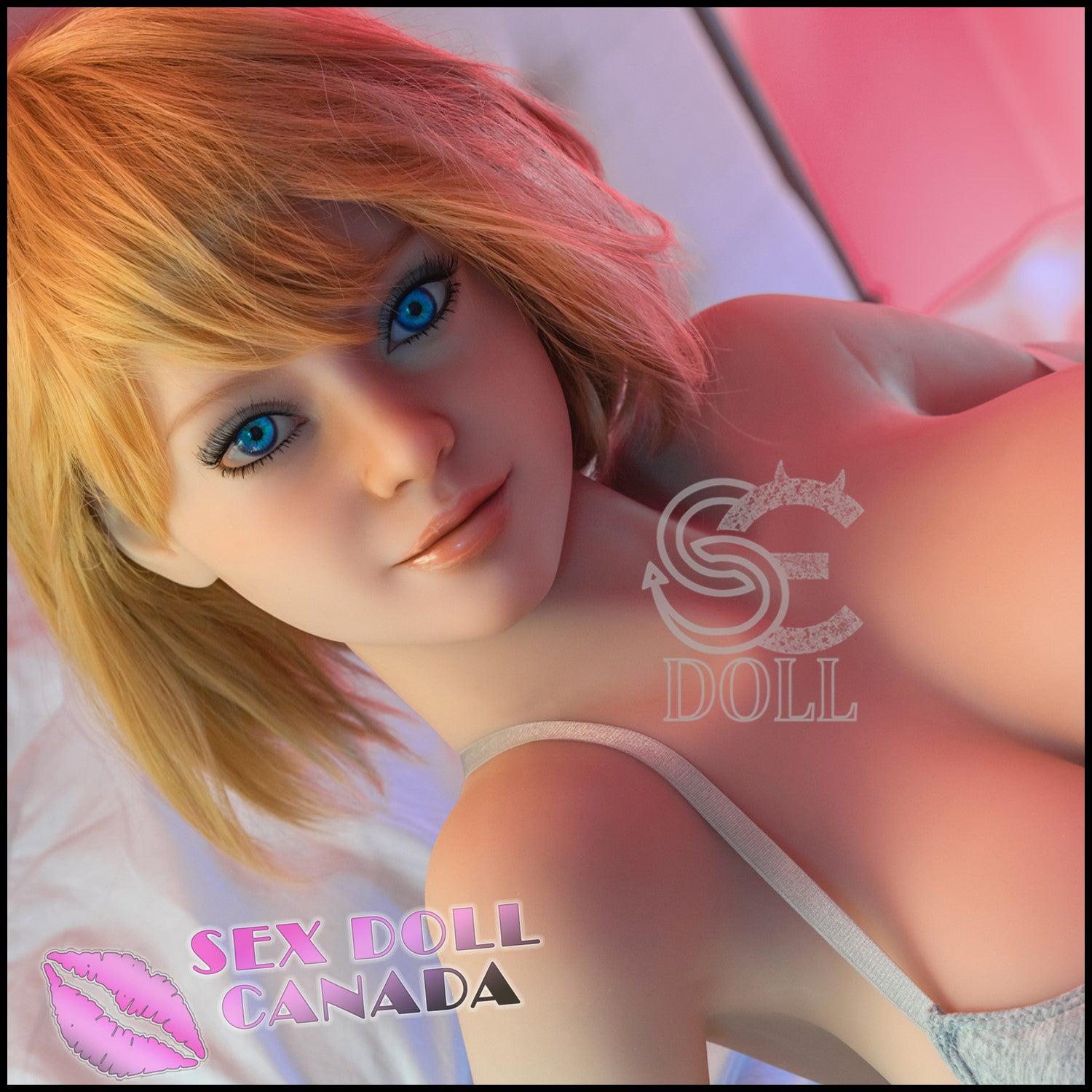 SE DOLL Realistic Sex Doll Blonde Hair Russian German Curvy Full Body