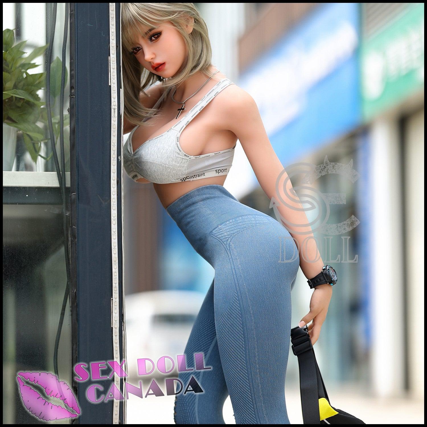 SE DOLL Realistic Sex Doll Curvy Full Body Blonde Hair Western American