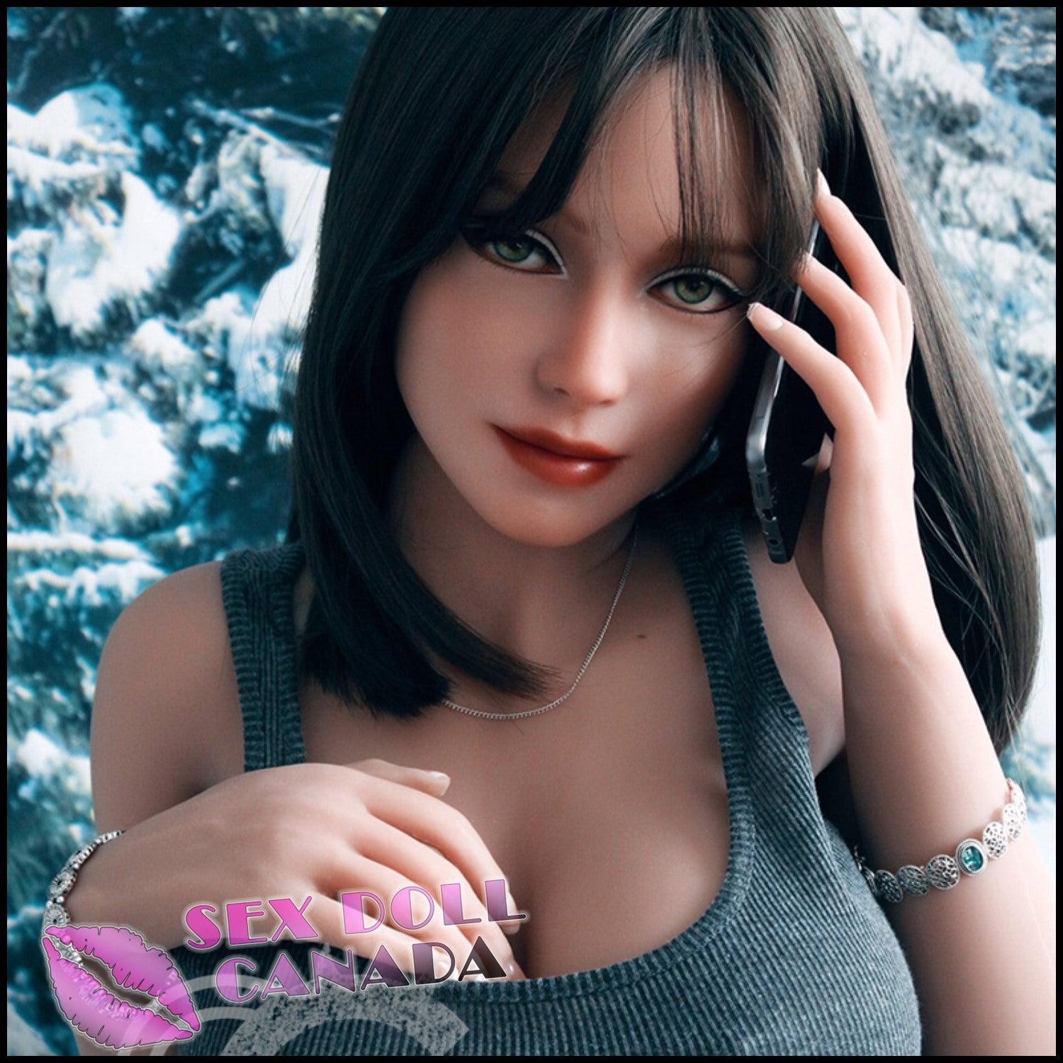 SE DOLL Realistic Sex Doll Brunette Hair Western American Curvy Full Body