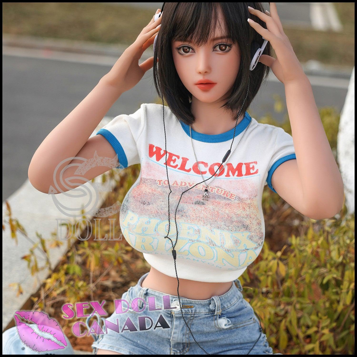 SE DOLL Realistic Sex Doll Black Hair Big Tits Breasts Small Waist