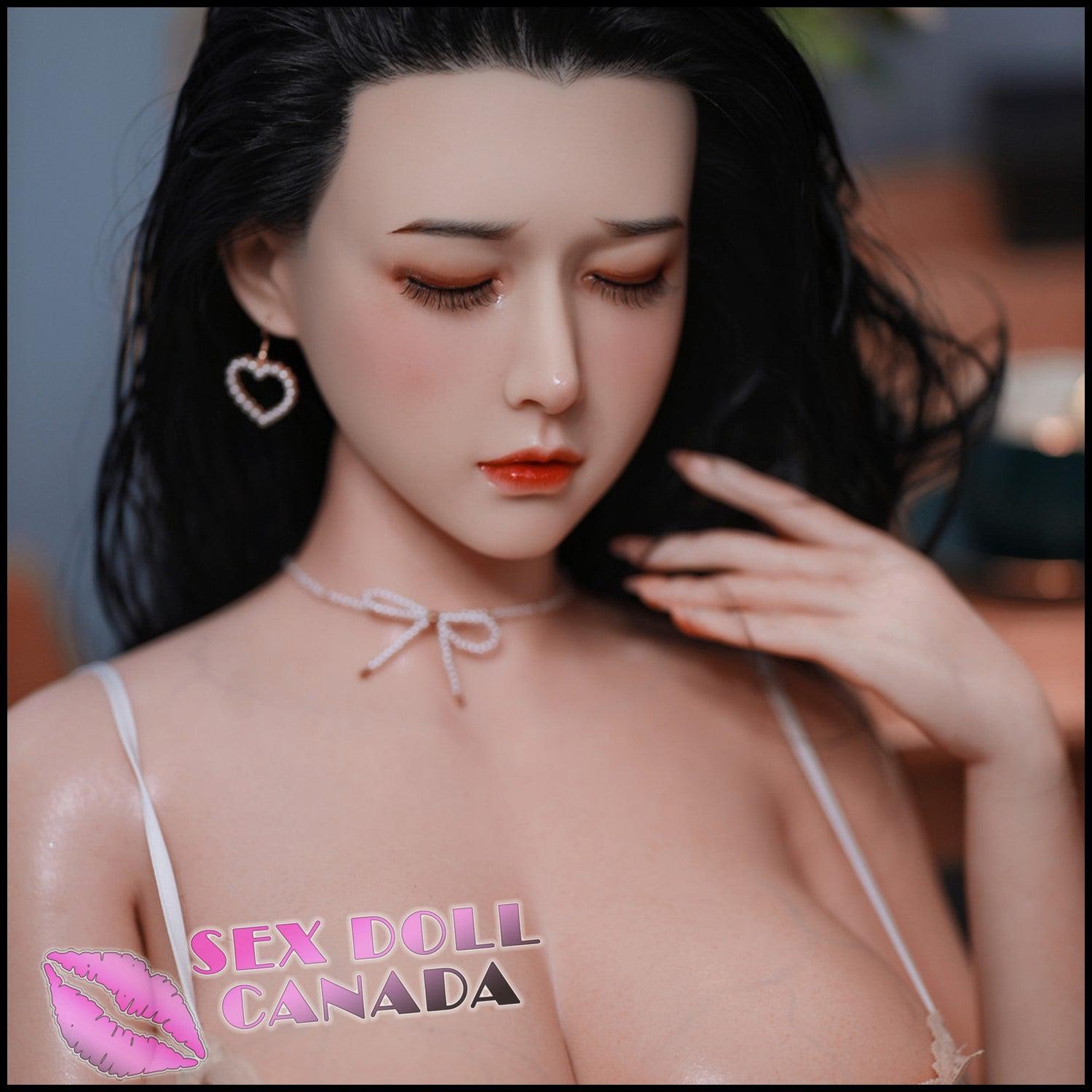 JY Realistic Sex Doll Black Hair Asian Japanese Chinese Curvy Full Body