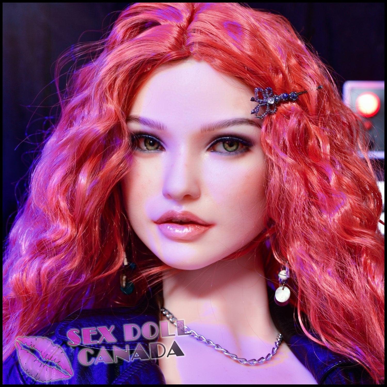 Sino-Doll Realistic Sex Doll Big Thick Thighs Red Head Big Ass  Butt