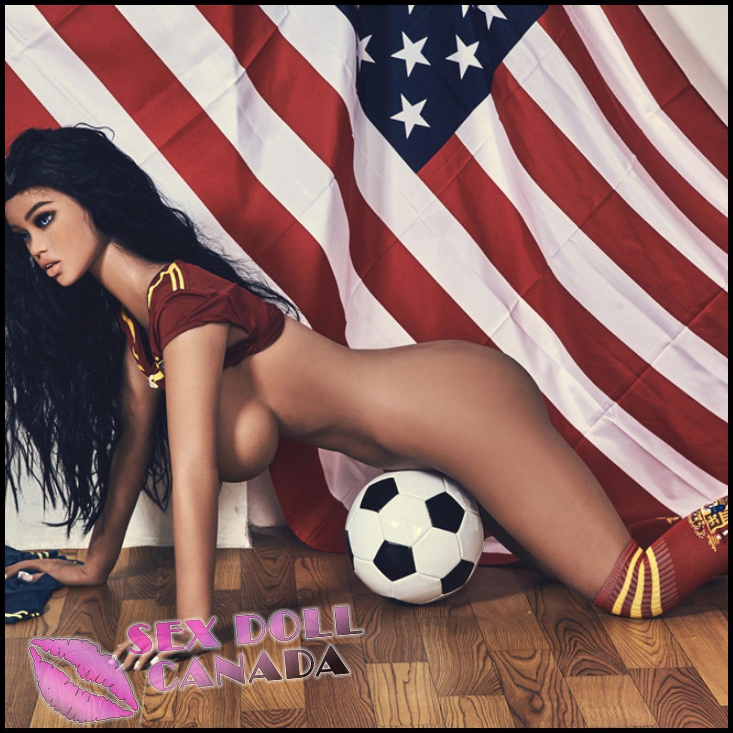 IRONTECH Realistic Sex Doll Big Tits Breasts Western American Fit Athletic