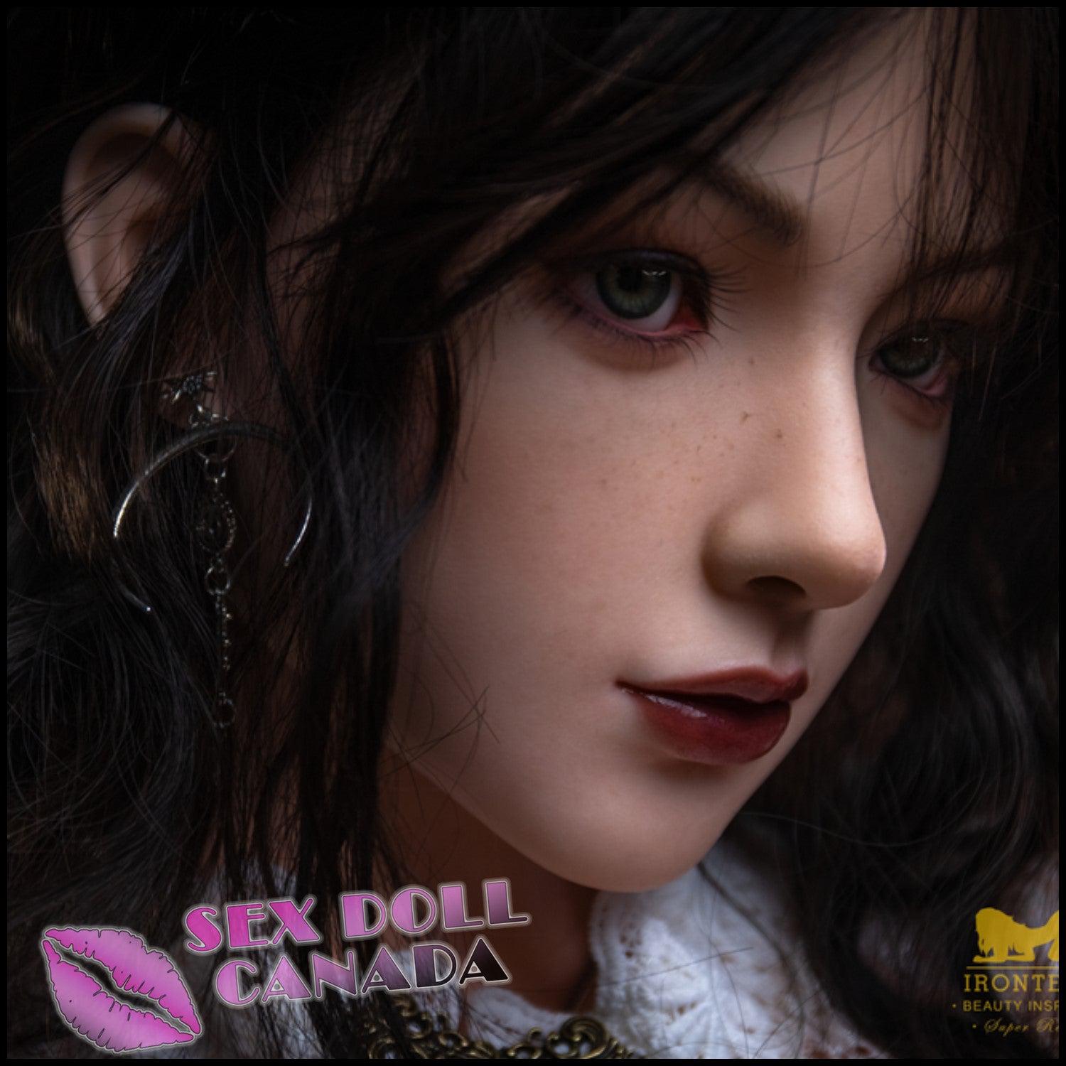 IRONTECH Realistic Sex Doll Western American Big Tits Breasts Black Hair