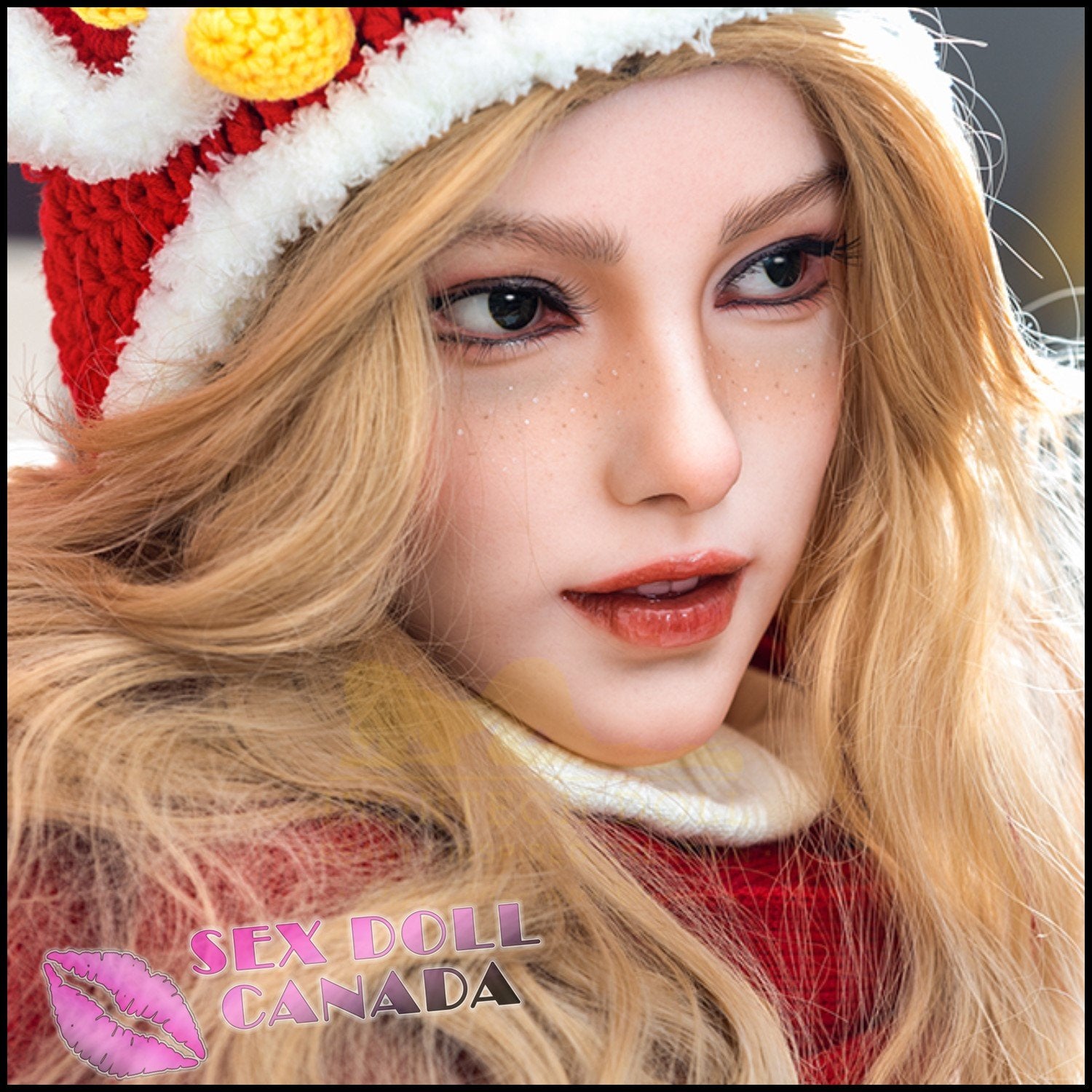 IRONTECH Realistic Sex Doll Big Tits Breasts Blonde Hair Western American