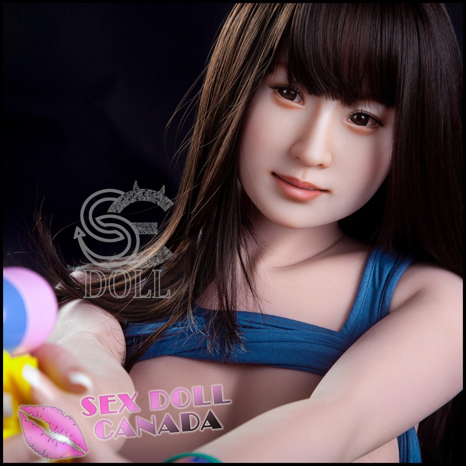 SE DOLL Realistic Sex Doll Black Hair Fit Athletic Asian Japanese Chinese