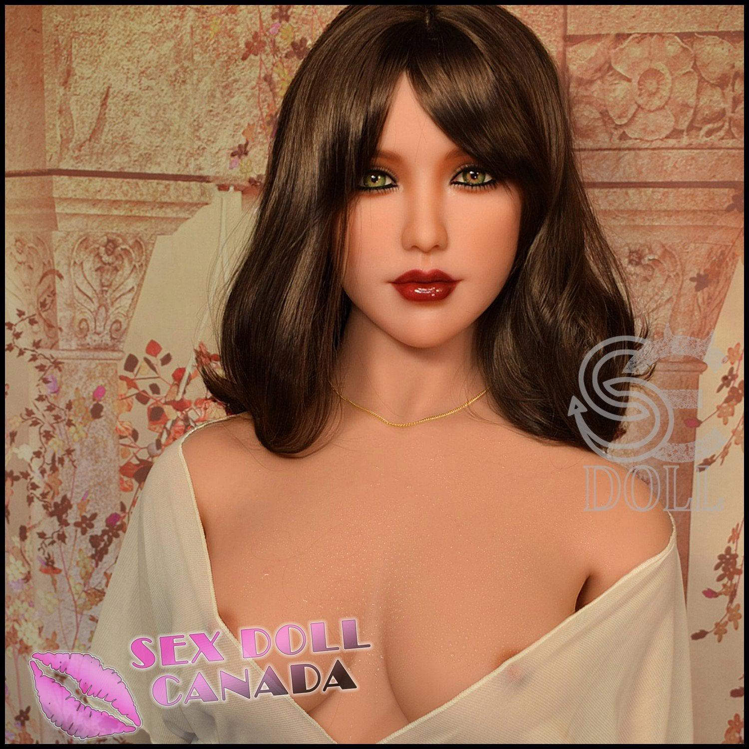 SE DOLL Realistic Sex Doll Brunette Hair Big Tits Breasts Fit Athletic