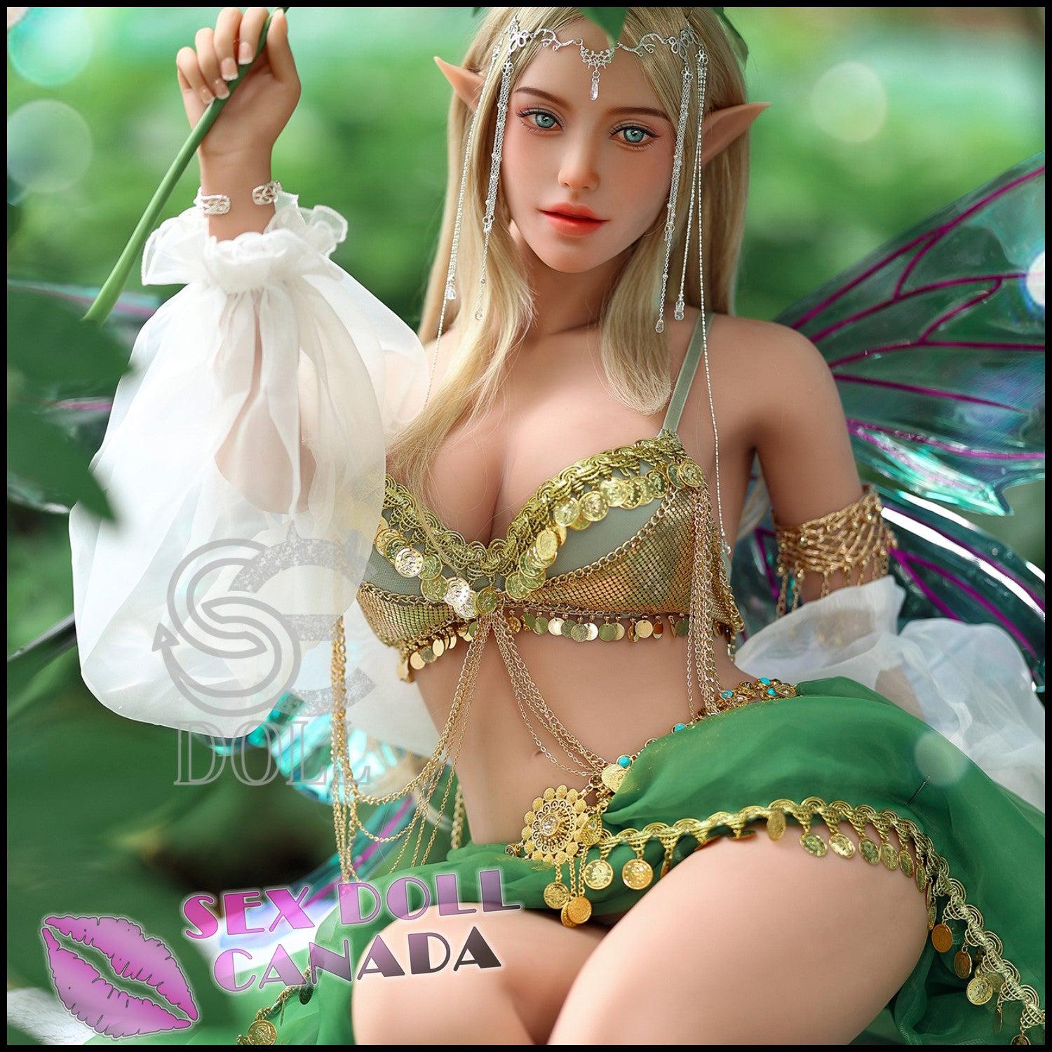 SE DOLL Realistic Sex Doll Blonde Hair Fit Athletic Big Tits Breasts