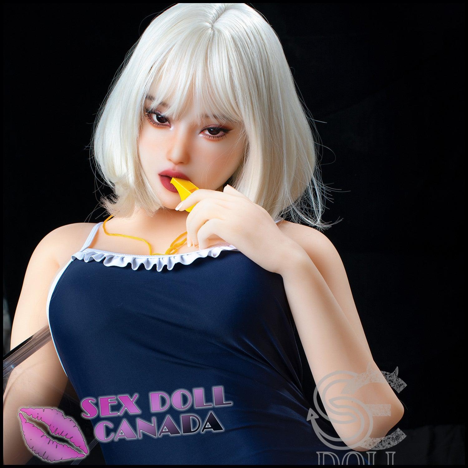 SE DOLL Realistic Sex Doll Blonde Hair Fit Athletic Big Tits Breasts
