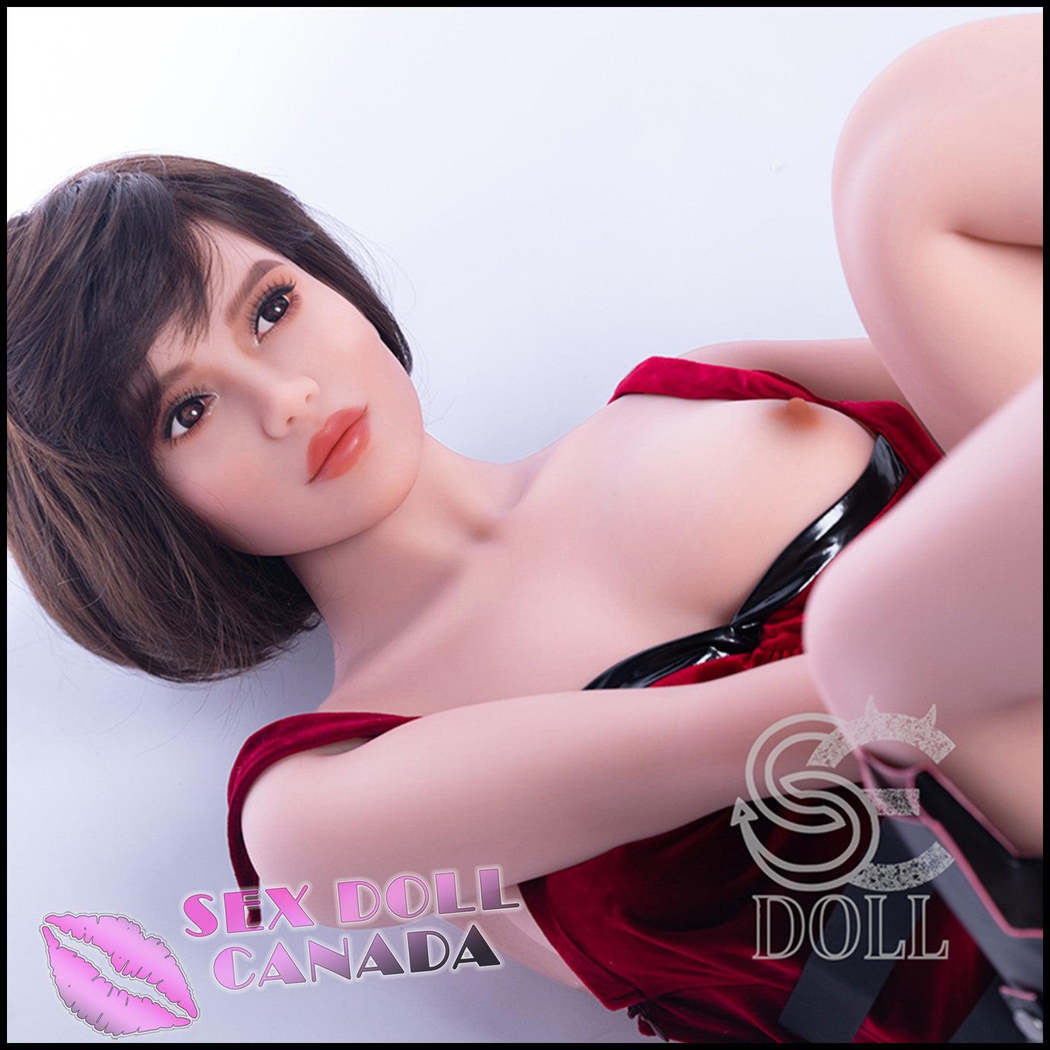 SE DOLL Realistic Sex Doll Black Hair Fit Athletic Asian Japanese Chinese