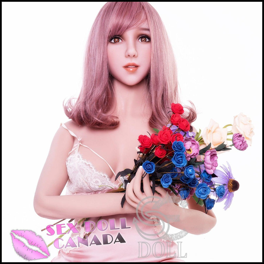 SE DOLL Realistic Sex Doll Big Tits Breasts Fit Athletic Pink Purple Hair