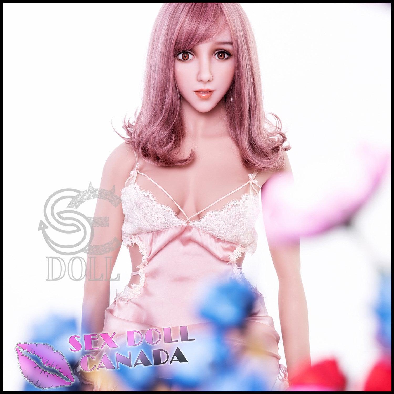 SE DOLL Realistic Sex Doll Big Tits Breasts Fit Athletic Pink Purple Hair