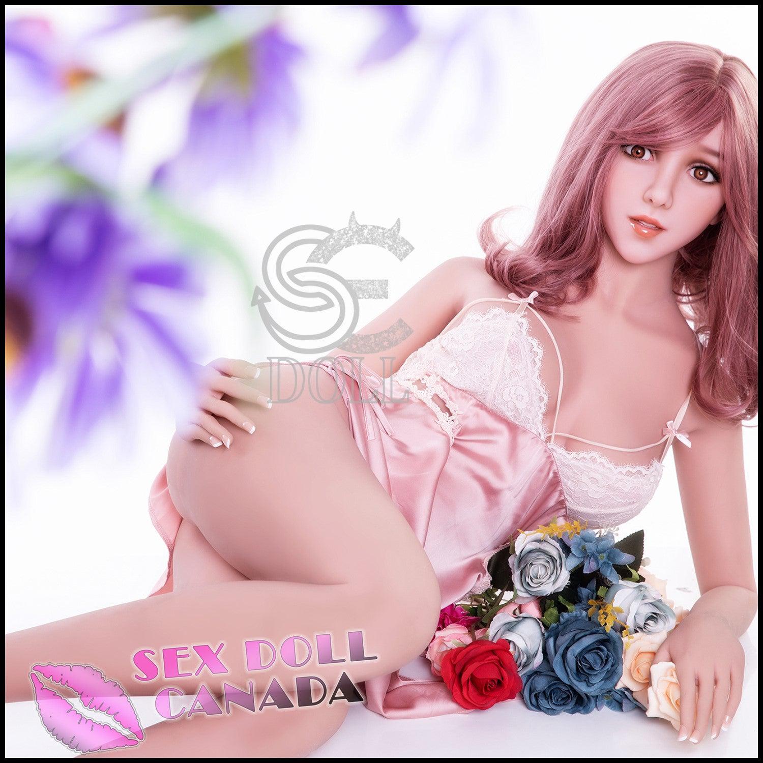 SE DOLL Realistic Sex Doll Fit Athletic Big Tits Breasts Pink Purple Hair