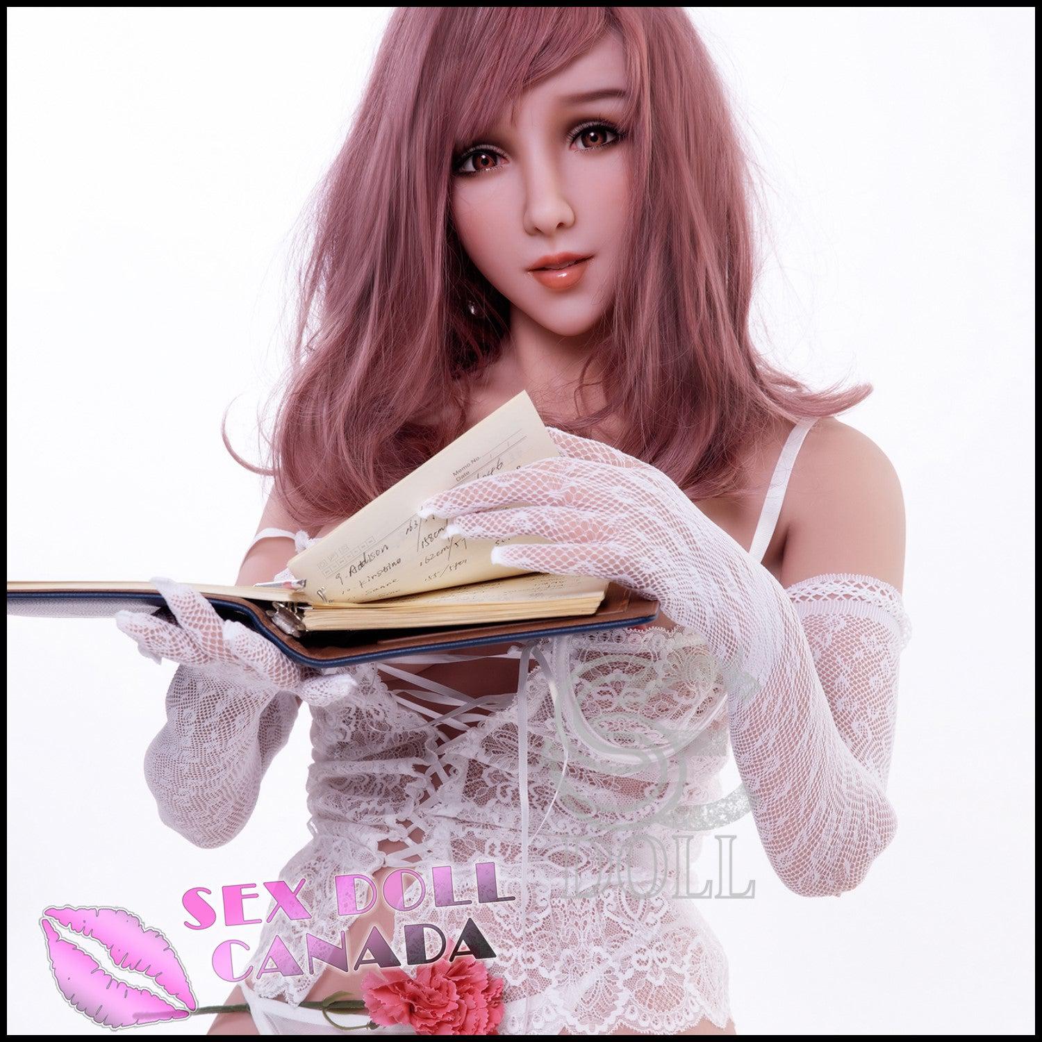 SE DOLL Realistic Sex Doll Big Tits Breasts Pink Purple Hair Fit Athletic