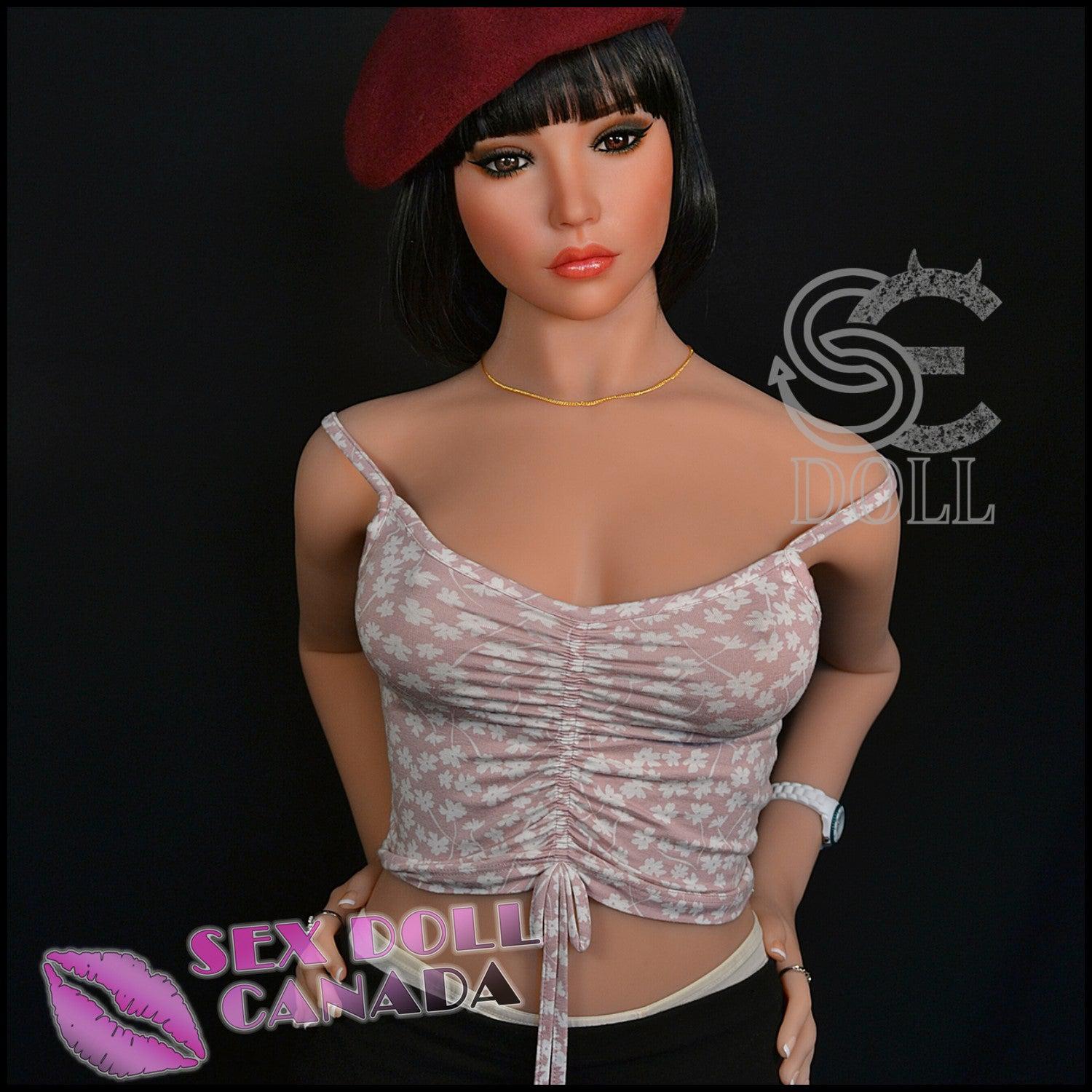 SE DOLL Realistic Sex Doll Big Tits Breasts Black Hair Western American