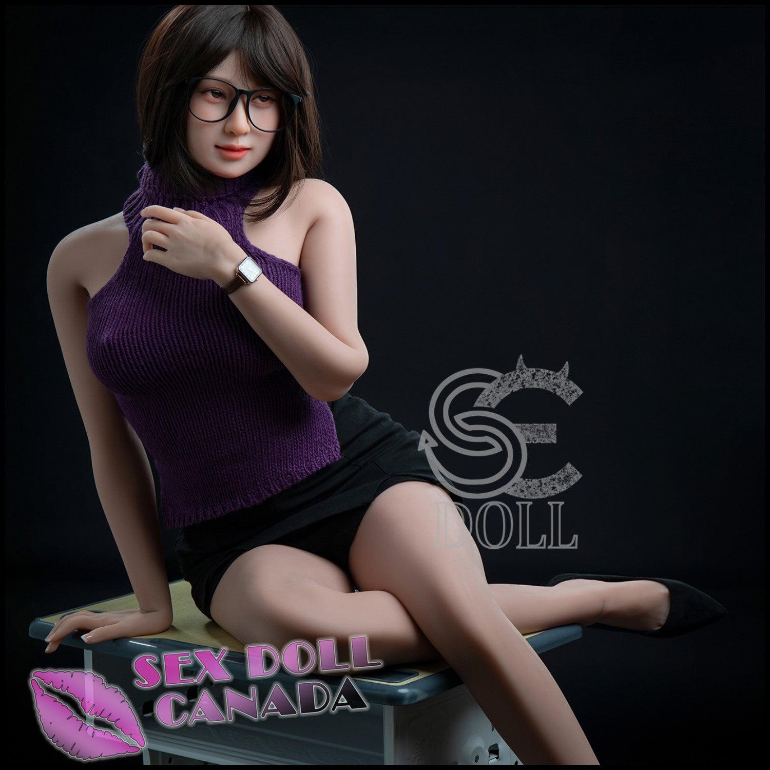 SE DOLL Realistic Sex Doll Fit Athletic Black Hair Big Tits Breasts