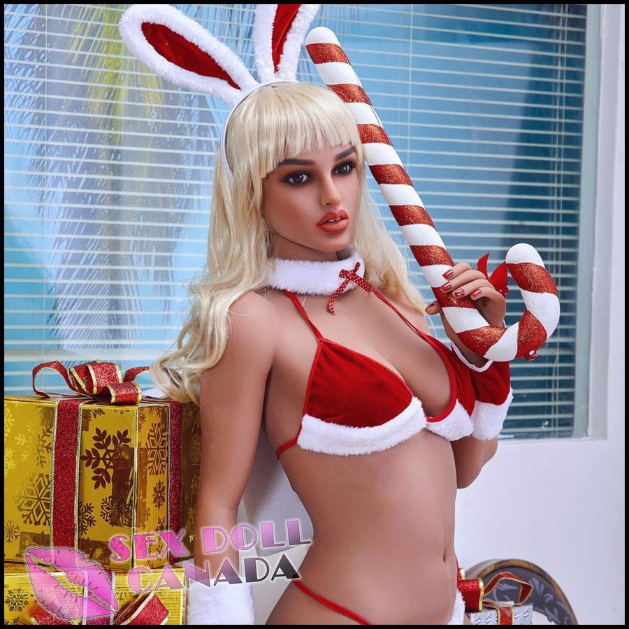 IRONTECH Realistic Sex Doll Fit  Athletic Blonde Hair Small Tits  Boobs